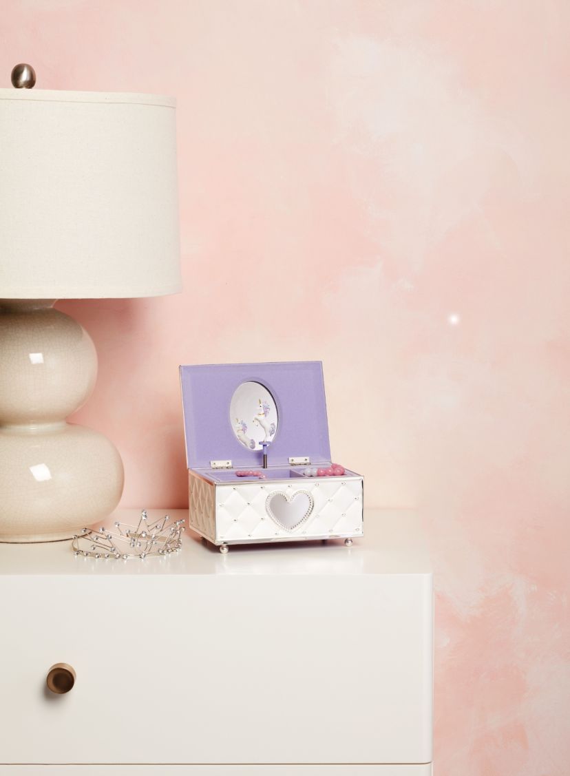 Childhood Memories Music Unicorn Jewelry Box