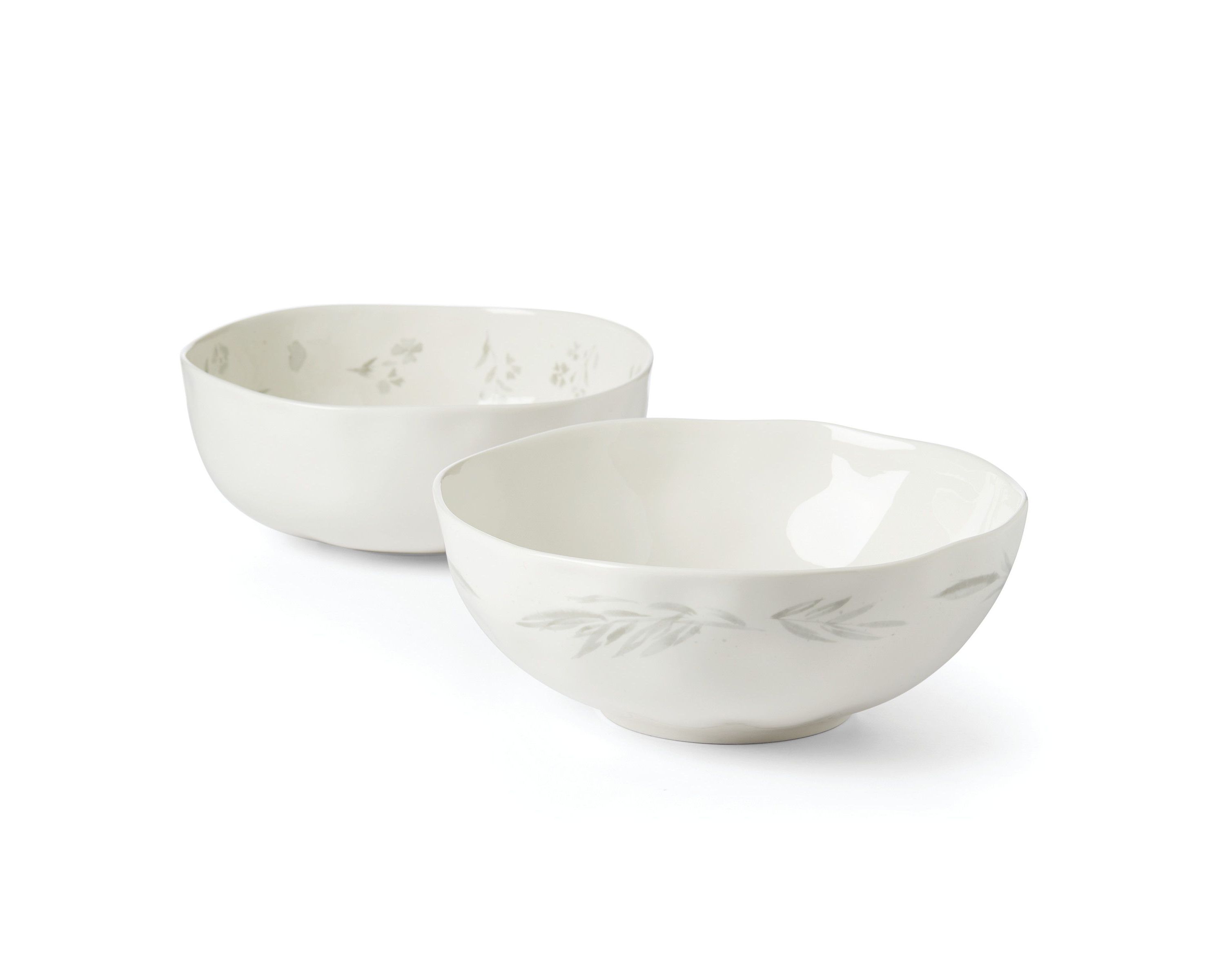 Oyster Bay 2-Piece Nesting Serving Bowls