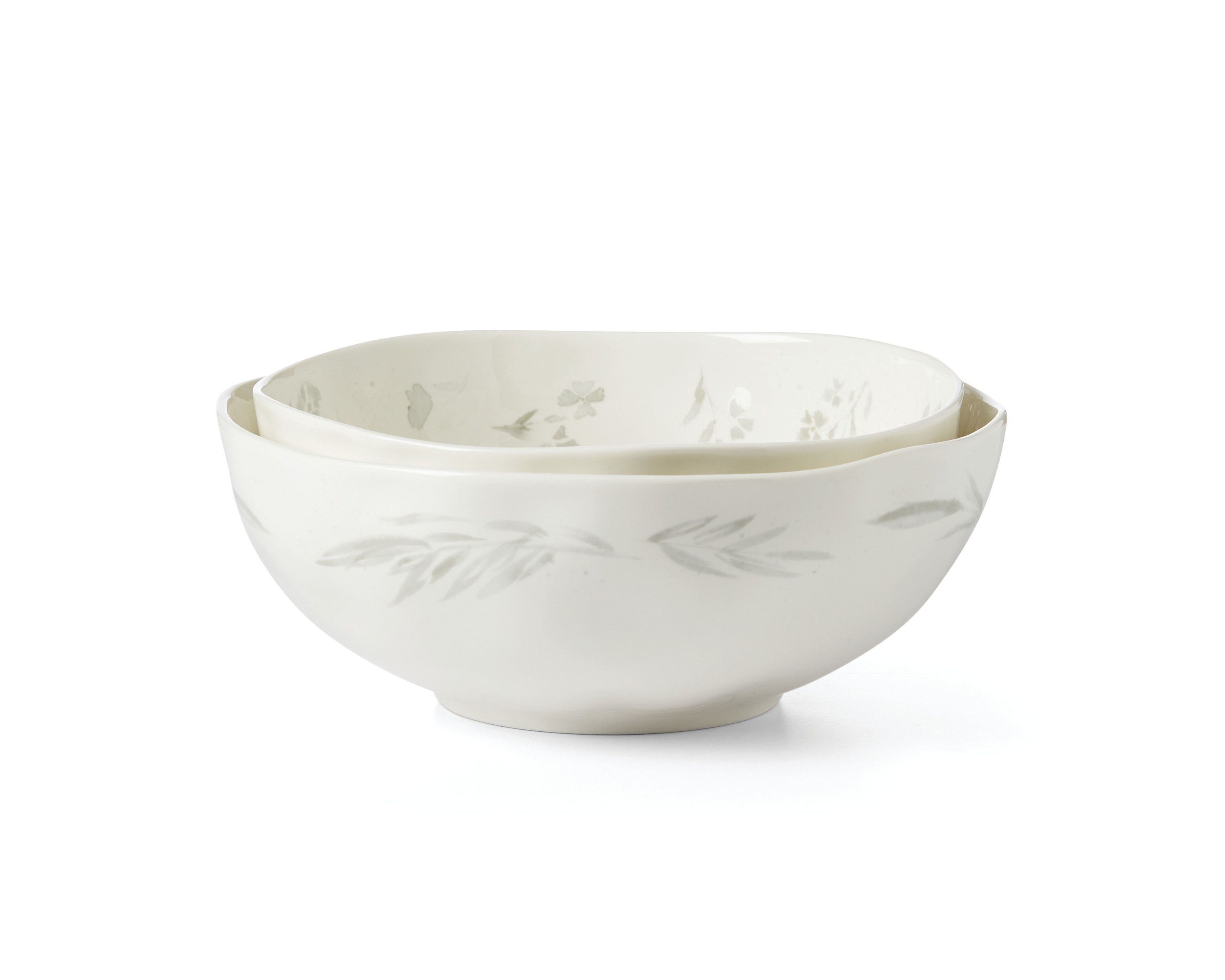 Oyster Bay 2-Piece Nesting Serving Bowls