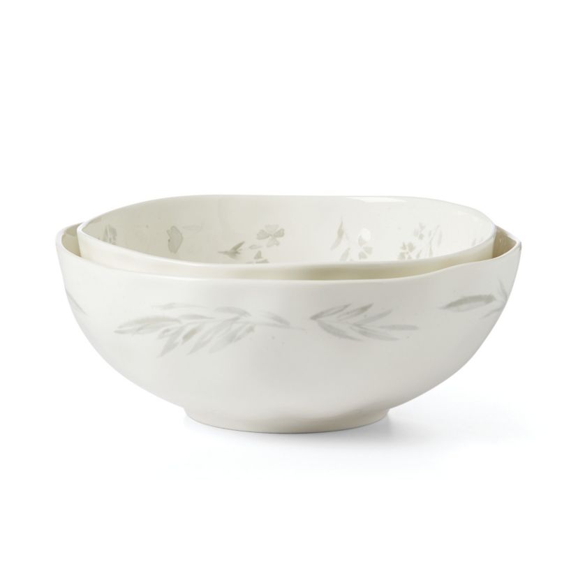 Oyster Bay 2-Piece Nesting Serving Bowls