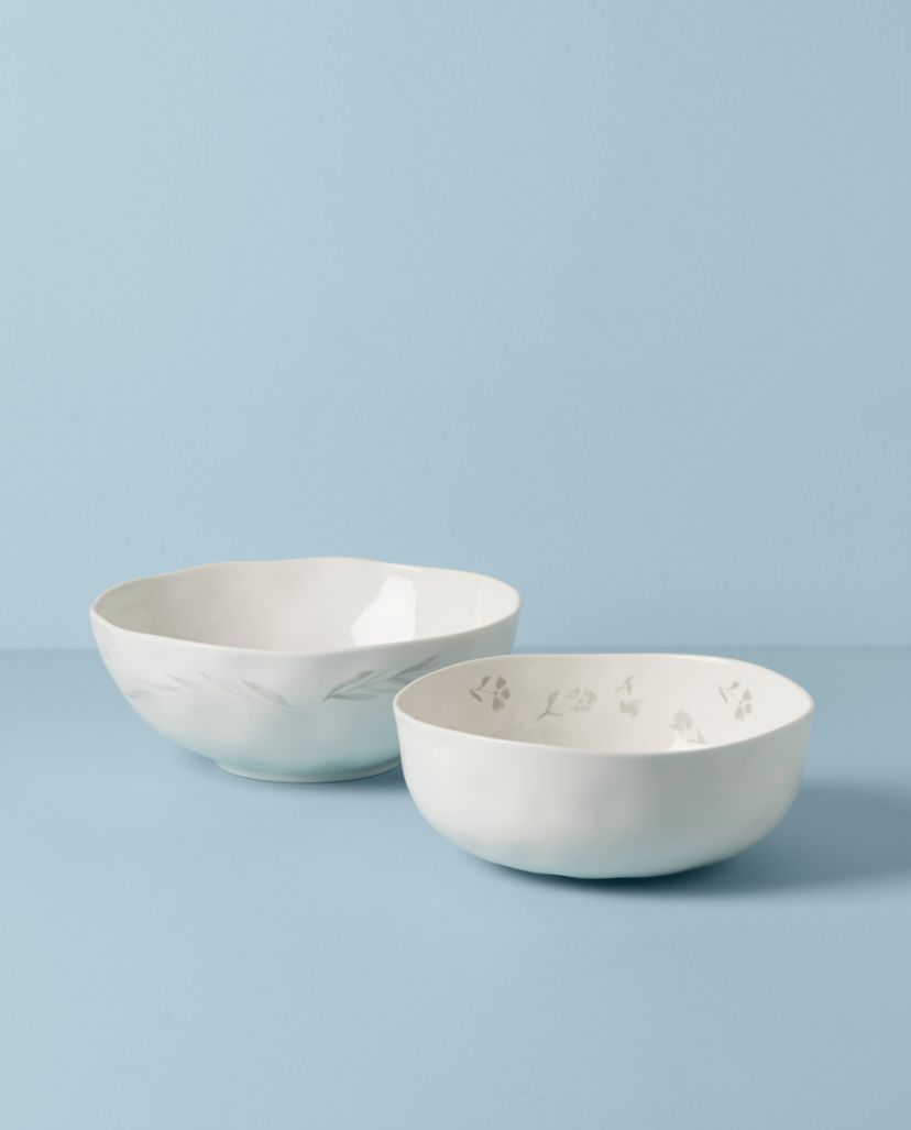 Oyster Bay 2-Piece Nesting Serving Bowls