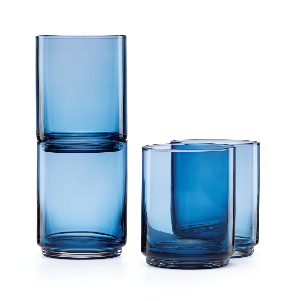 Tuscany Classics Stackable 4-Piece Tall Glasses