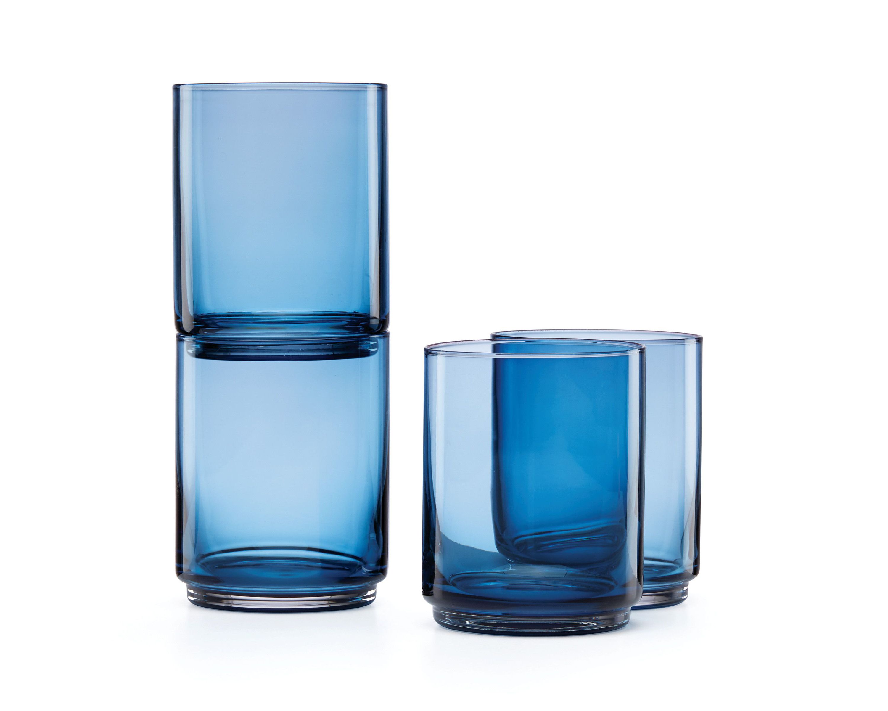 Tuscany Classics Stackable 4-Piece Tall Glasses