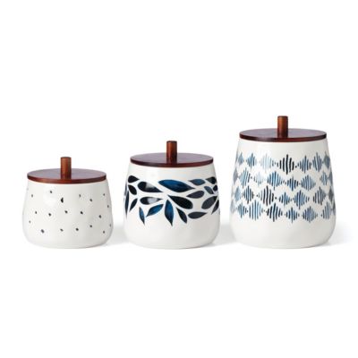 Blue Bay 3-Piece Canister Set