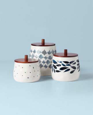 Blue Bay 3-Piece Canister Set