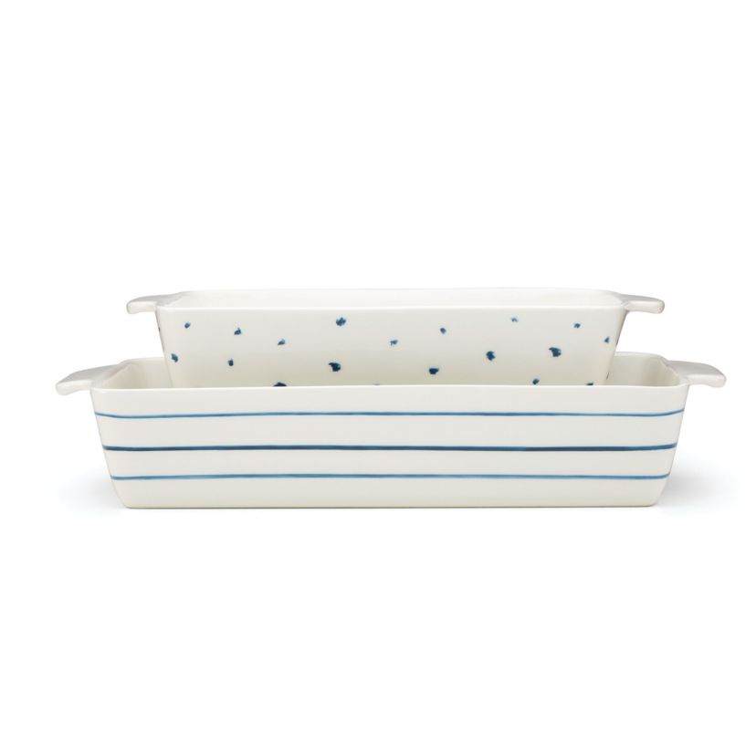 Blue Bay Rectangular Bakers 2-Piece Set