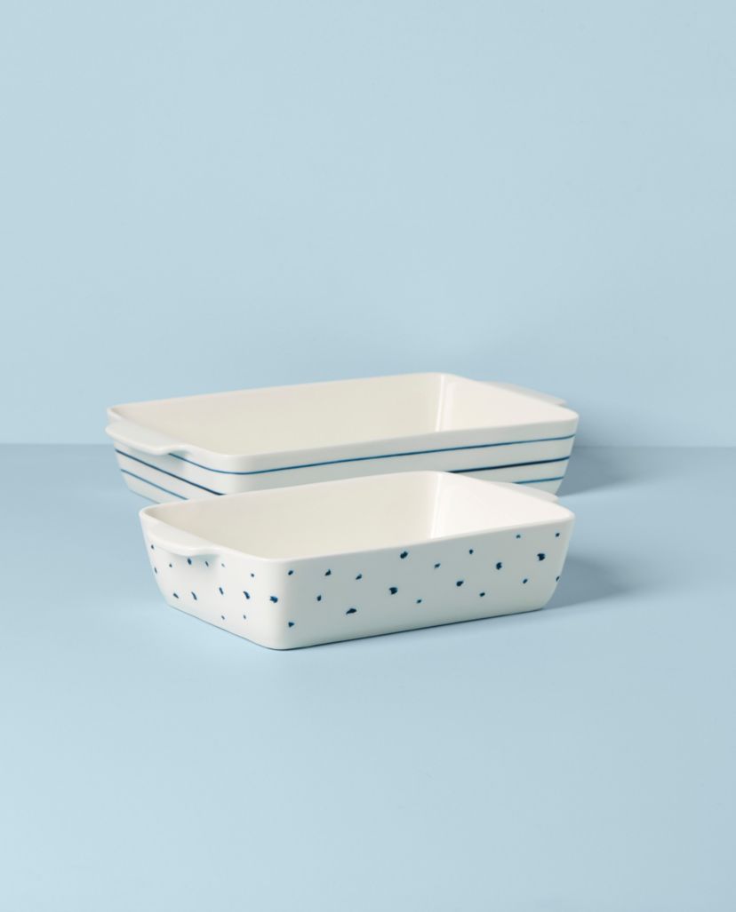 Blue Bay Rectangular Bakers 2-Piece Set