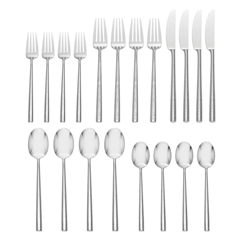 Summit 20 Piece Everyday Flatware Set, Service for 4