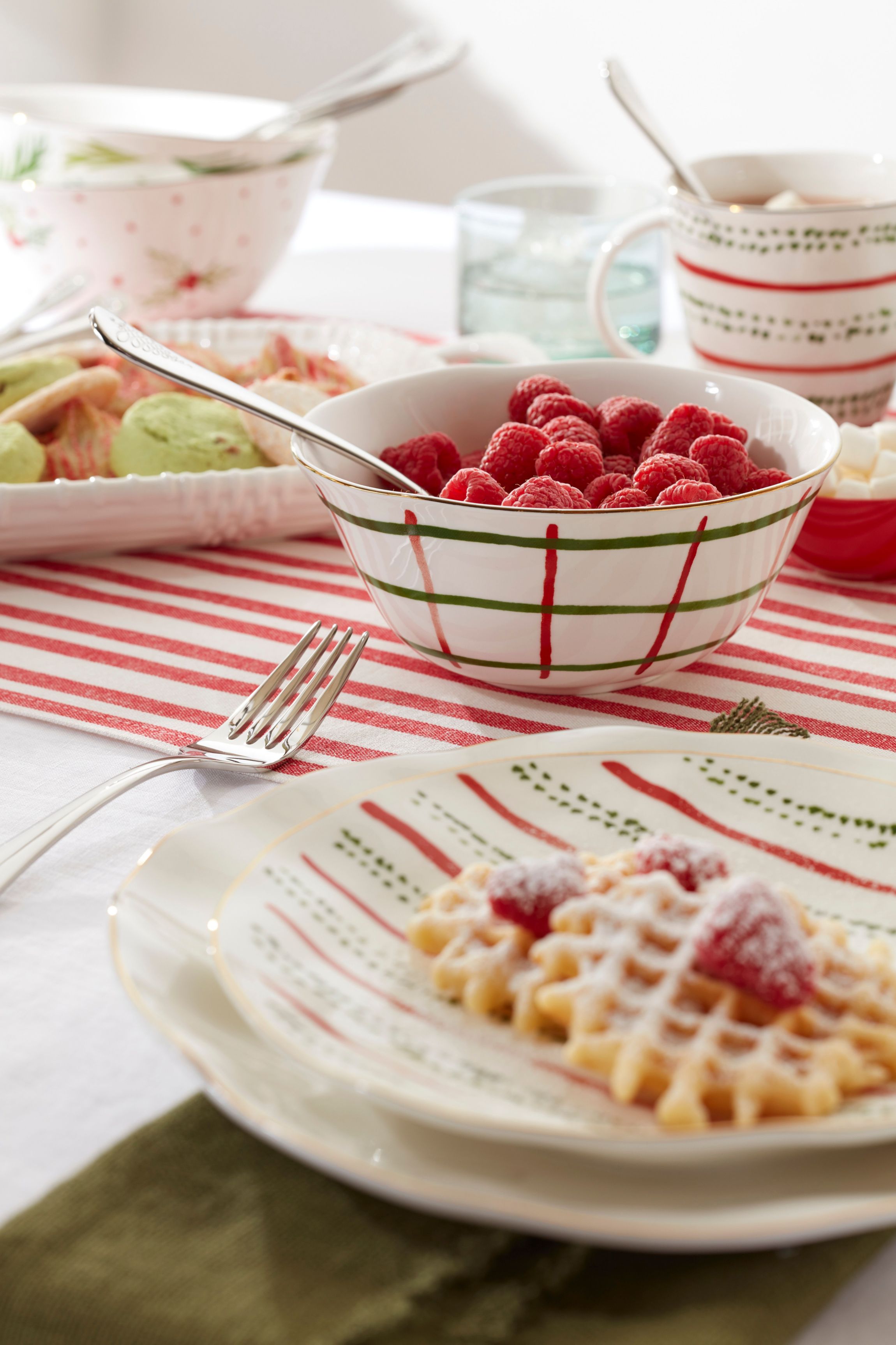 Bayberry Dessert Plates, Set of 4