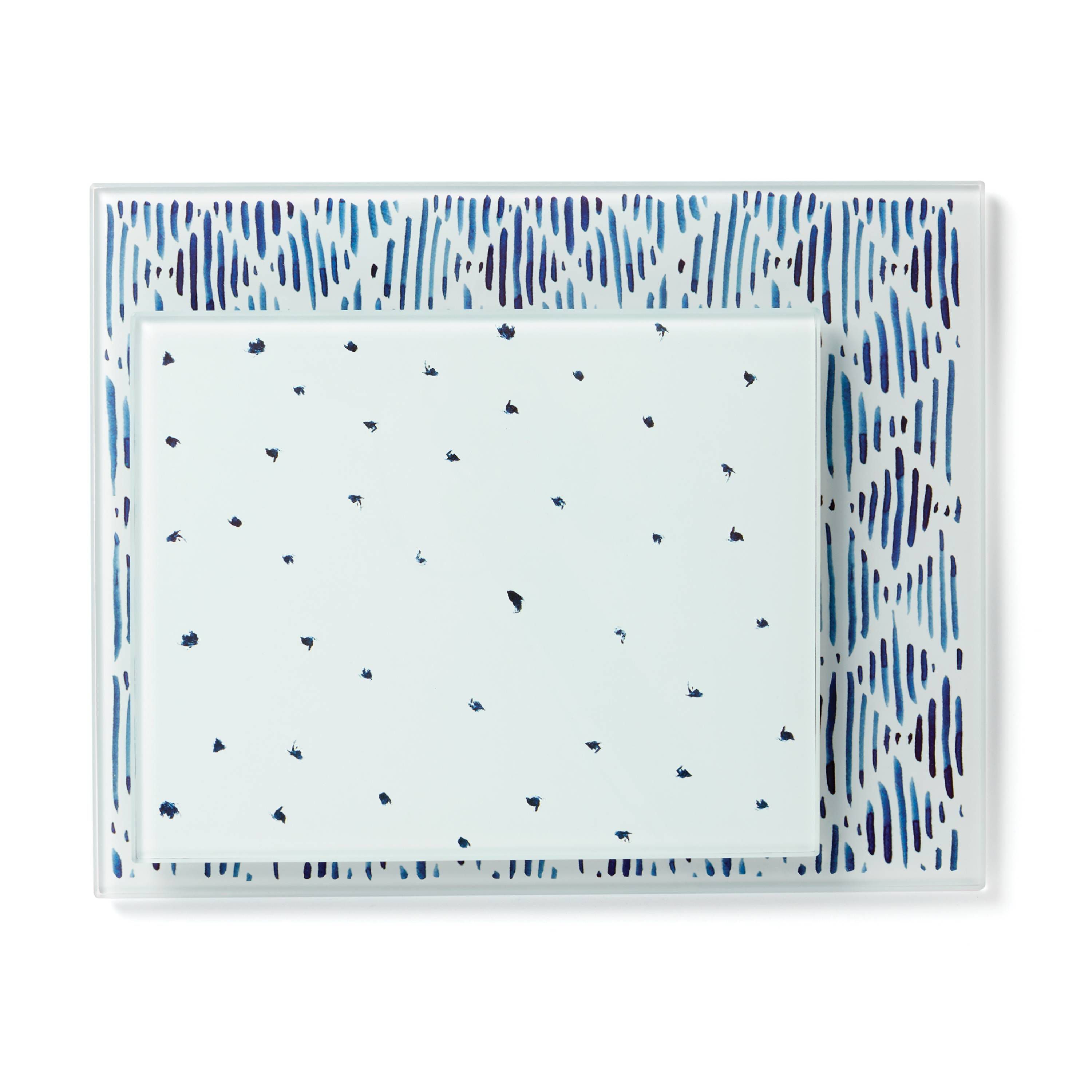 Blue Bay 2-Piece Glass Cutting Board Set