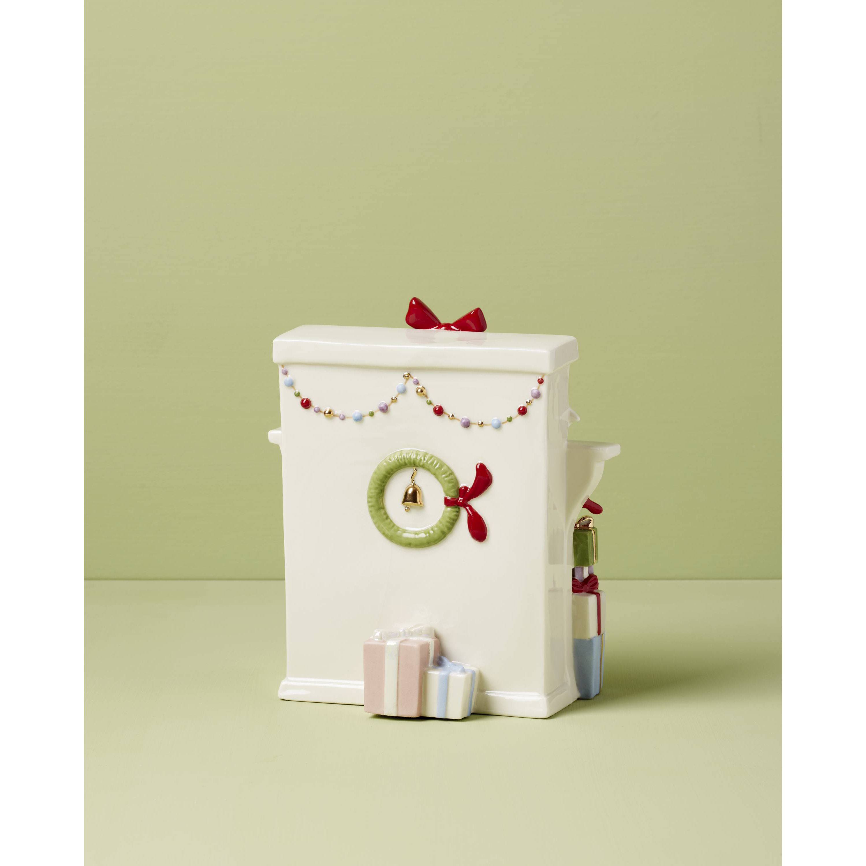 Grinch Stealing Stockings Figurine
