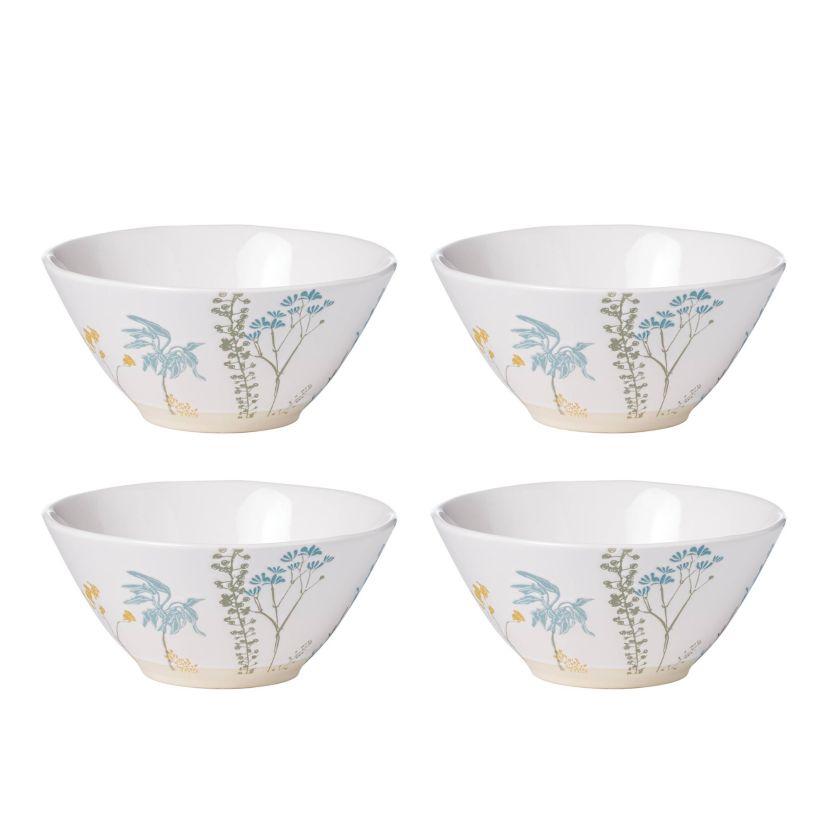Wildflowers All-Purpose Bowls, Set of 4