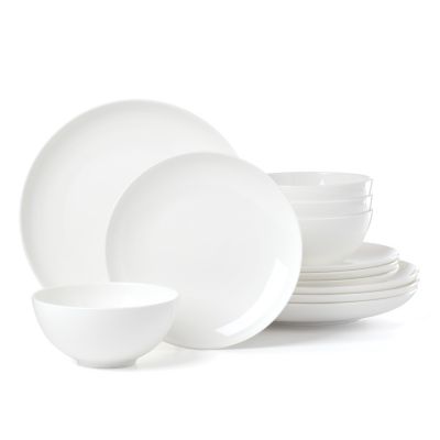 Lenox Studio 1414 Coupe 12-Piece Dinnerware Set
