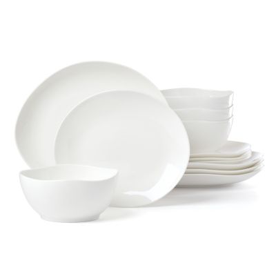 Lenox Studio 1414 Curve 12-Piece Dinnerware Set