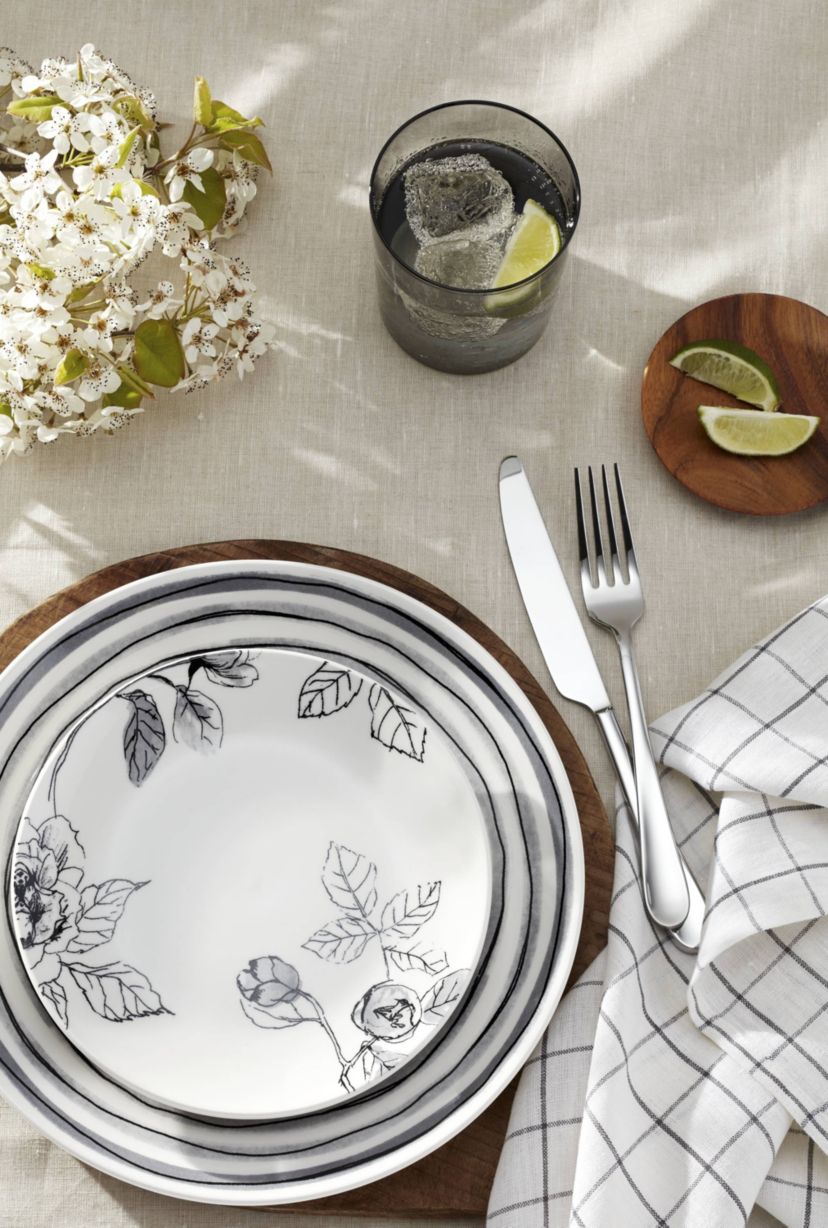Sketchbook 12 Piece Dinnerware Set