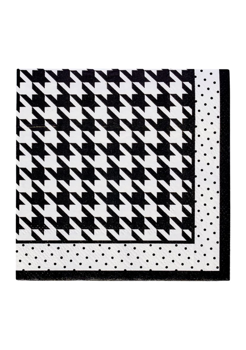 Disposable Paper Cocktail Napkins - Set of 16