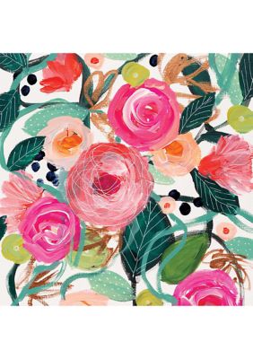 Caspari Zipper Paper Luncheon Napkins In Black - 20 Per Package On Sale | Home & Garden