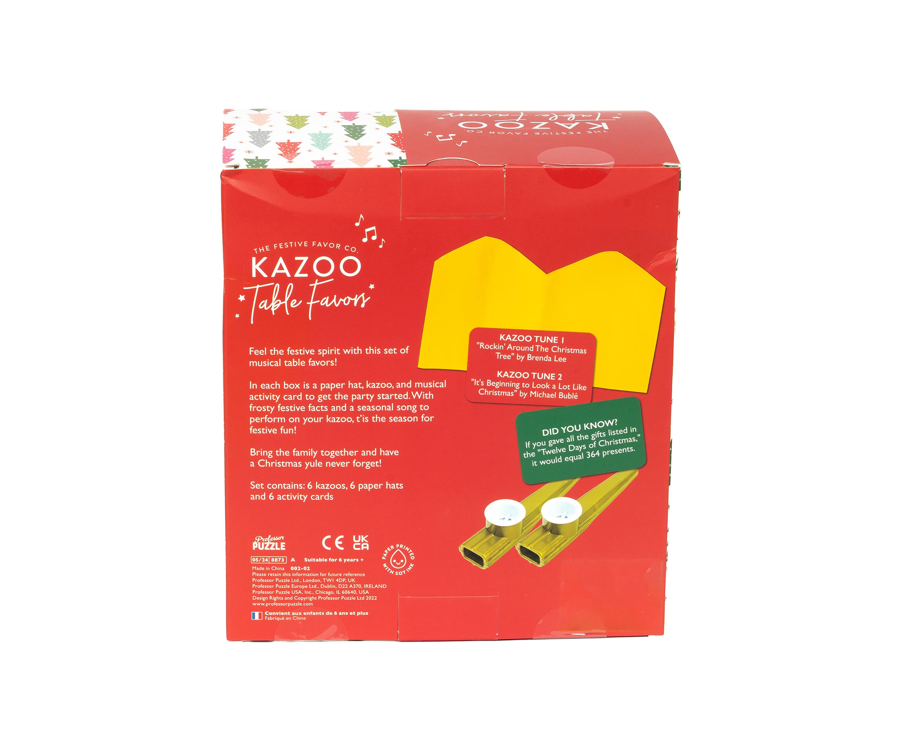 Kazoo Table Favors