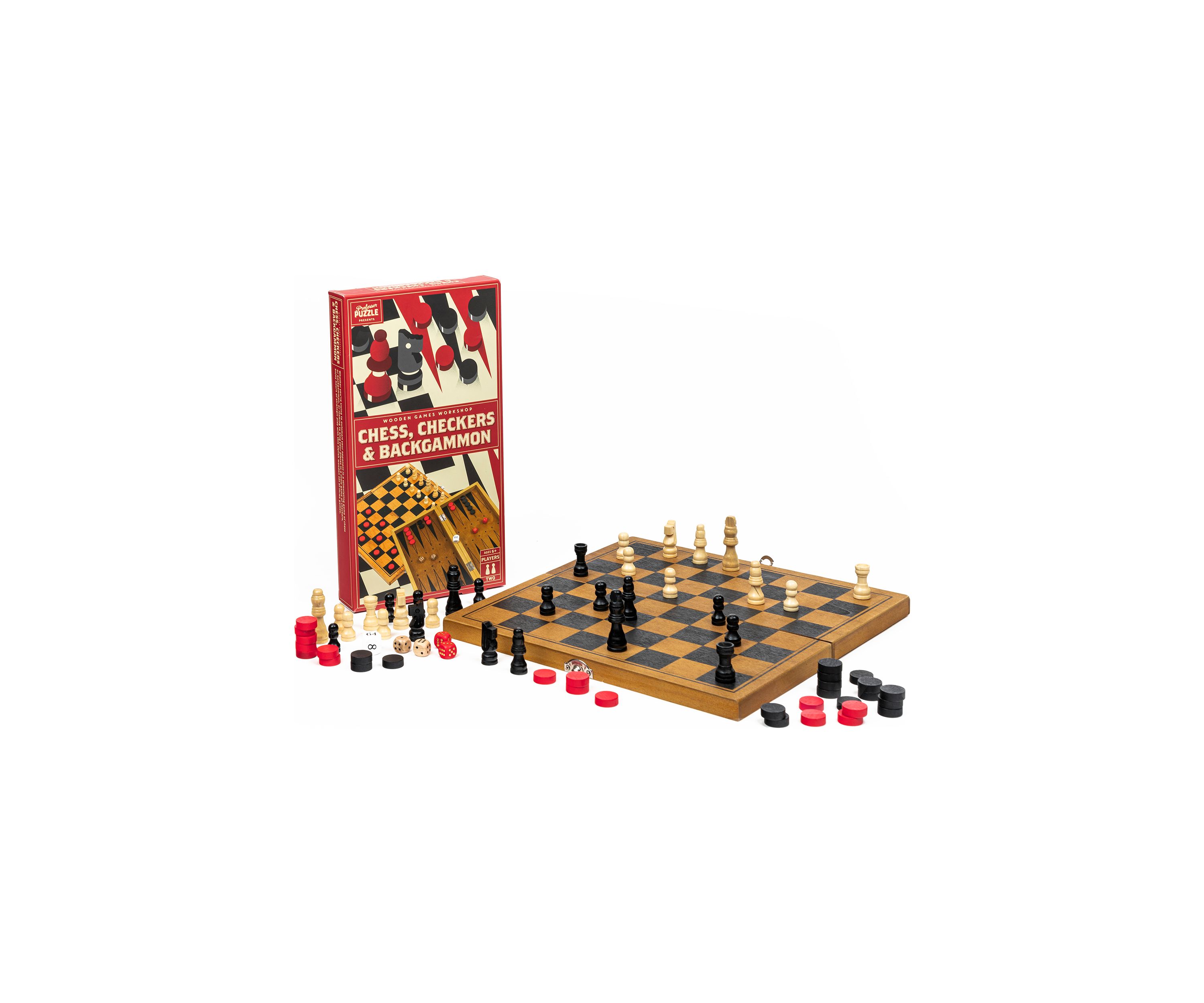Chess, Checkers and Backgammon