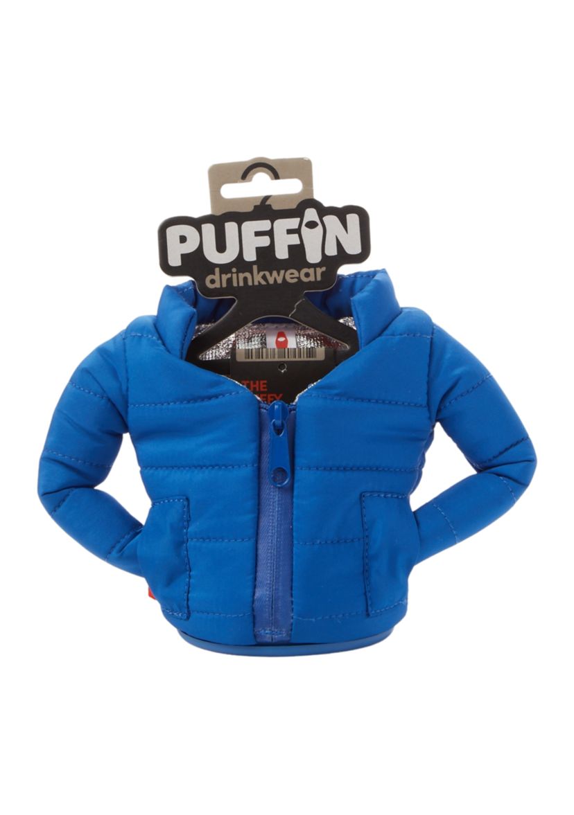 The Puffy Beverage Jacket: Varsity Blue