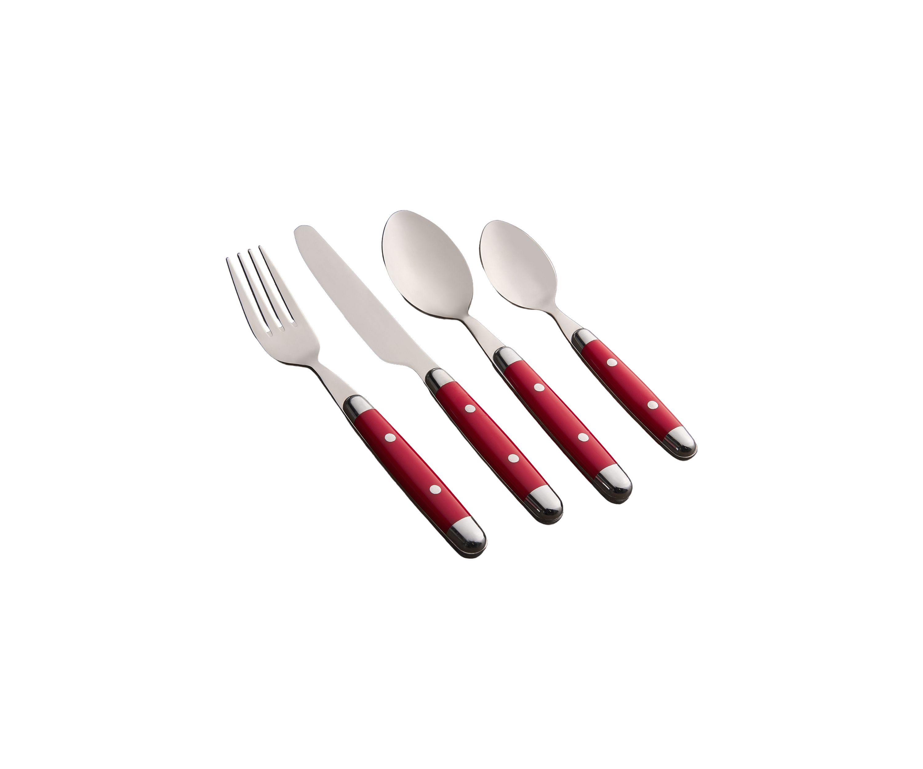Jubilee Red 16-Piece Flatware Set, Service for 4
