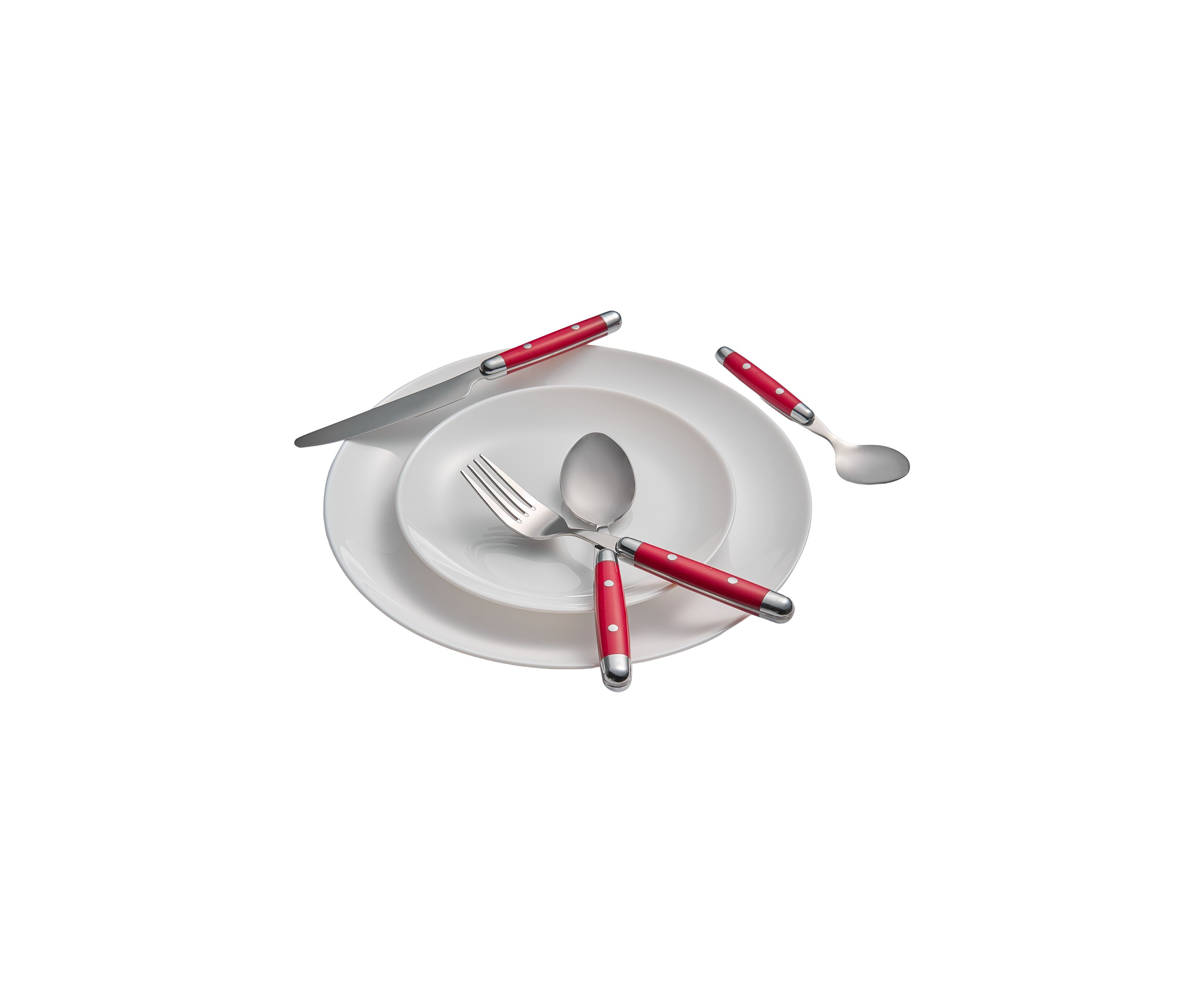 Jubilee Red 16-Piece Flatware Set, Service for 4