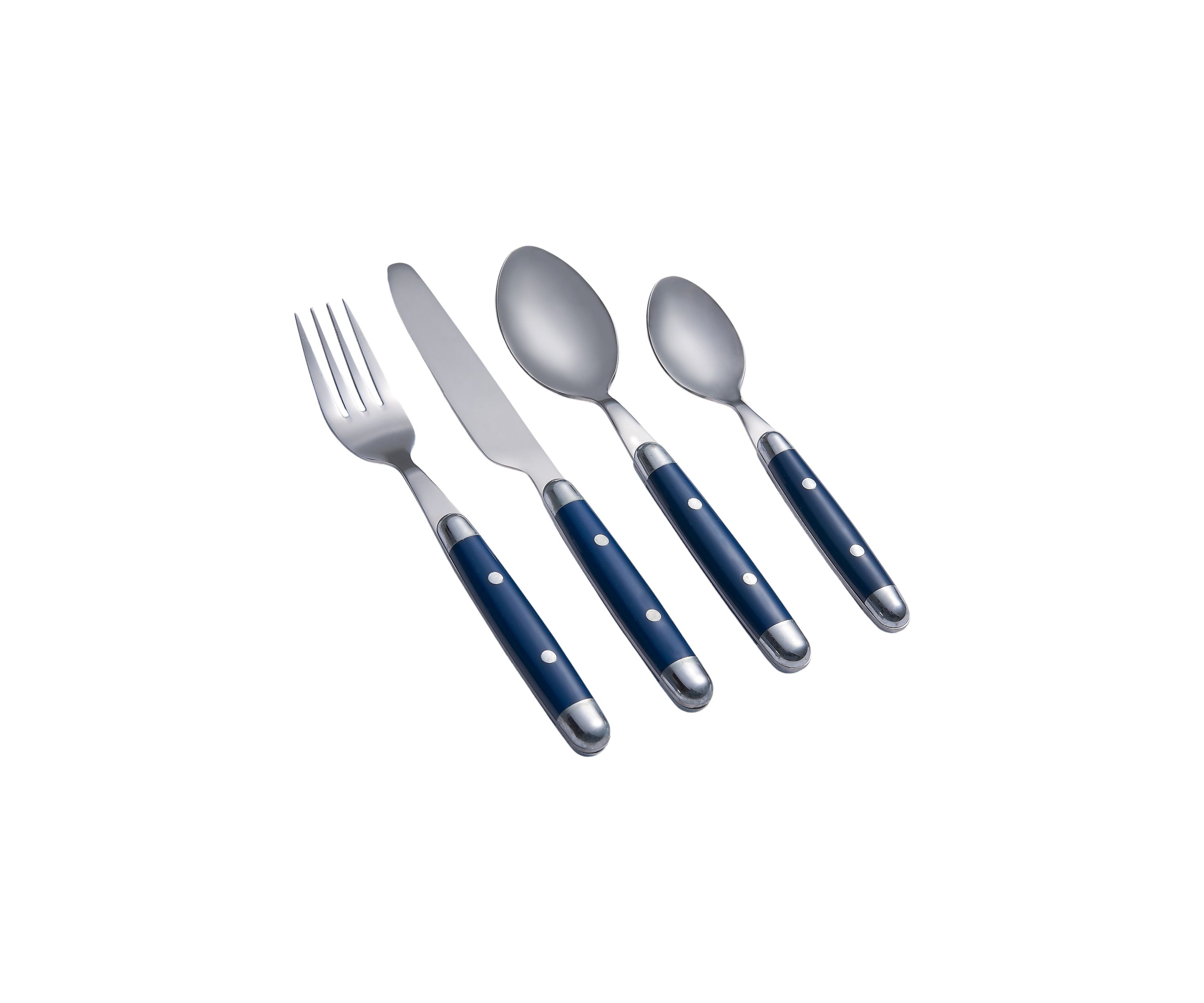Jubilee Blue 16-Piece Flatware Set, Service for 4
