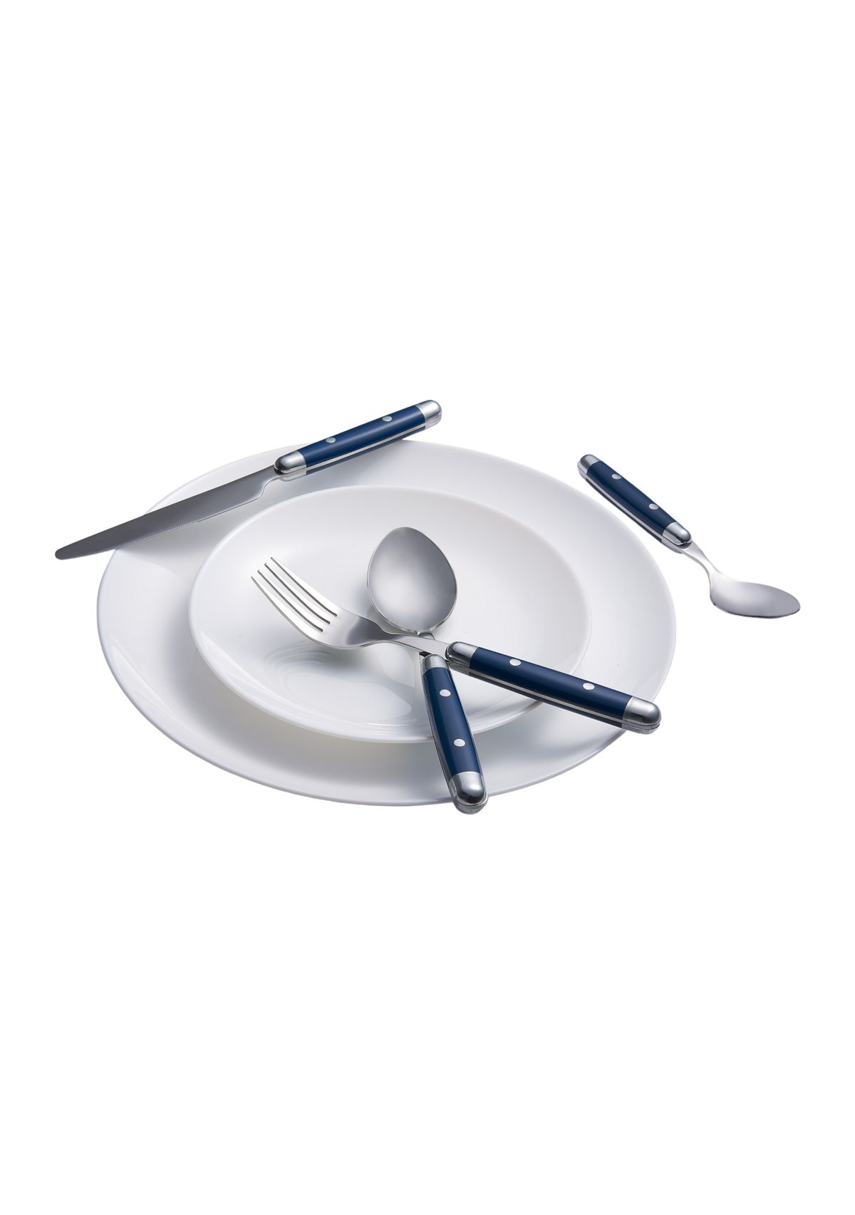 Jubilee Blue 16-Piece Flatware Set, Service for 4