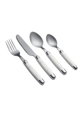 Cambridge Silversmiths Jubilee White 16Piece Flatware Set Service for 4