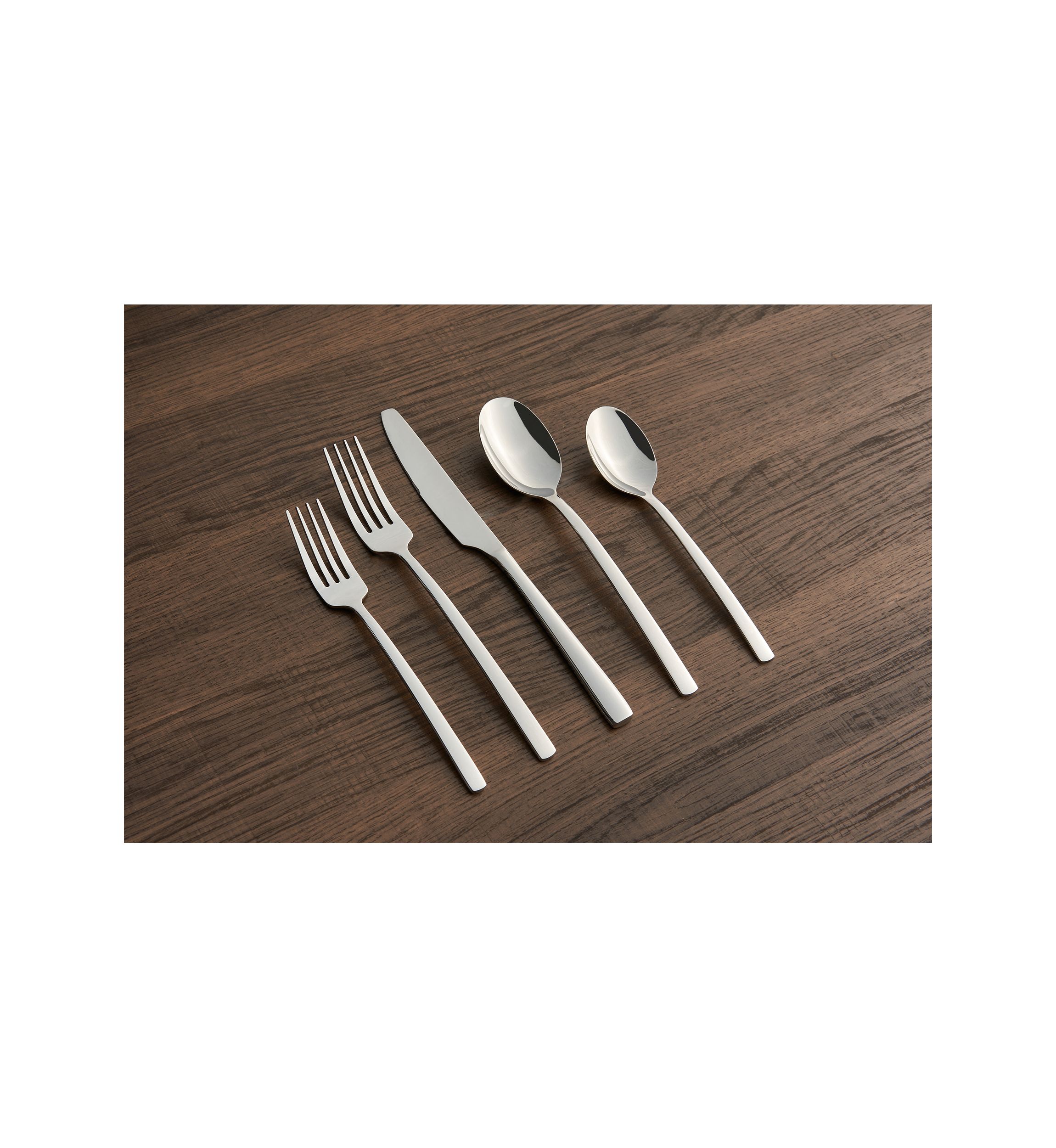 Beacon Mirror 45-Piece Flatware Set - Service for 8