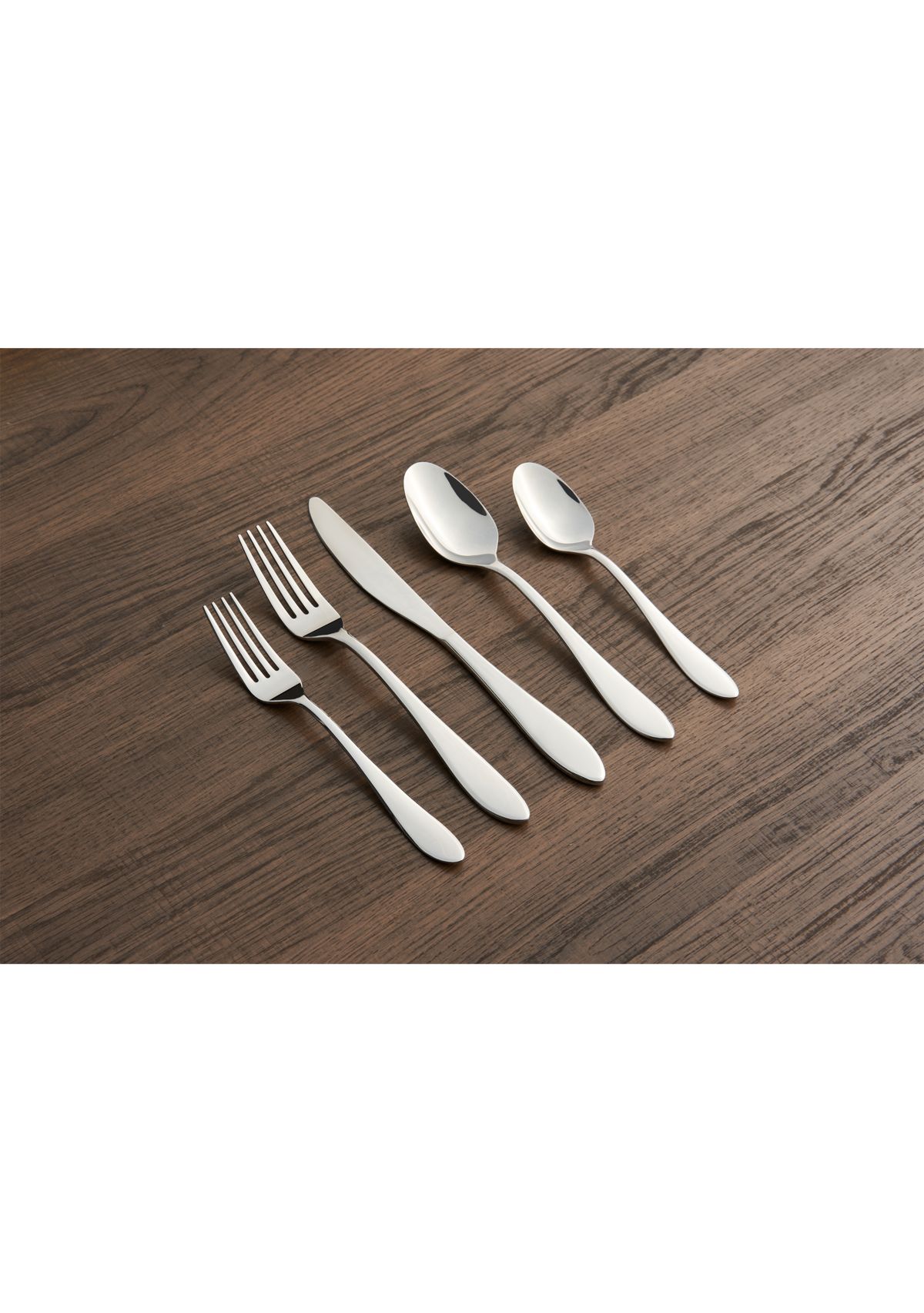 Delia Mirror 20-Piece Flatware Set - Service for 4
