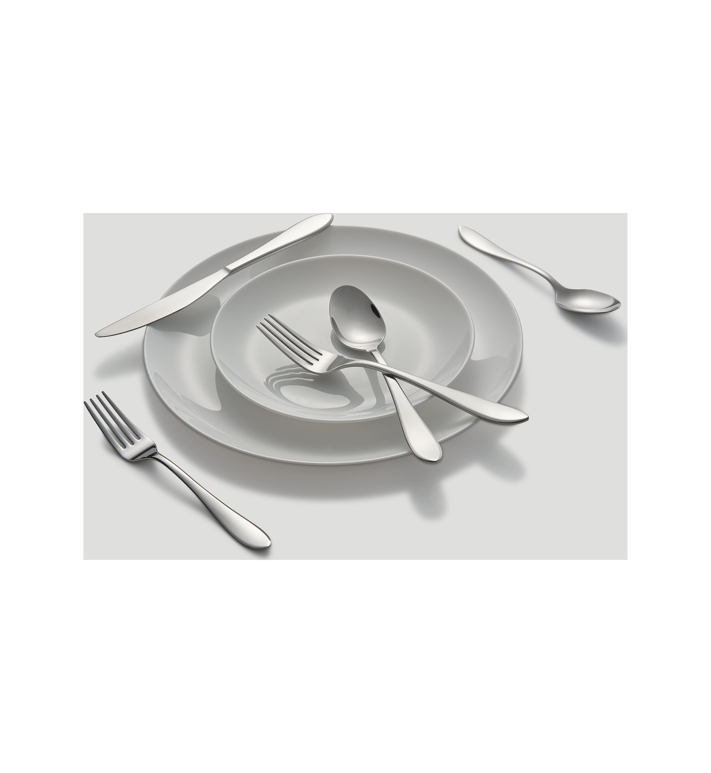 Delia Mirror 20-Piece Flatware Set - Service for 4