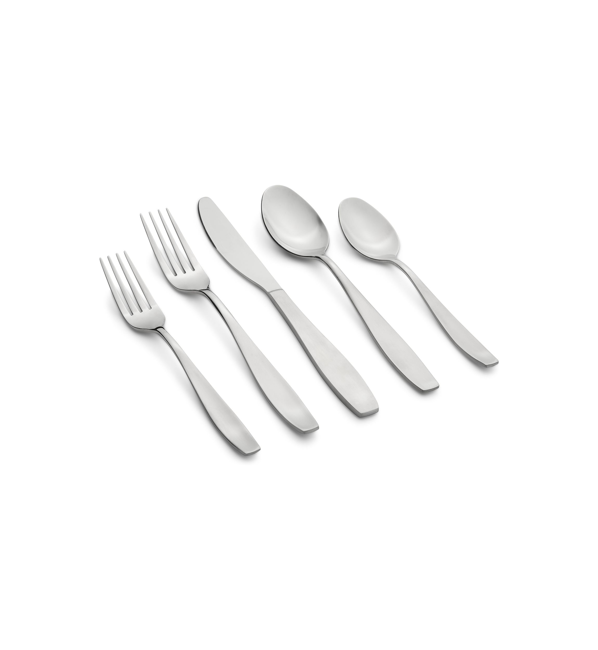 Tyrus Satin Mirror 20-Piece Flatware Set, Service for 4