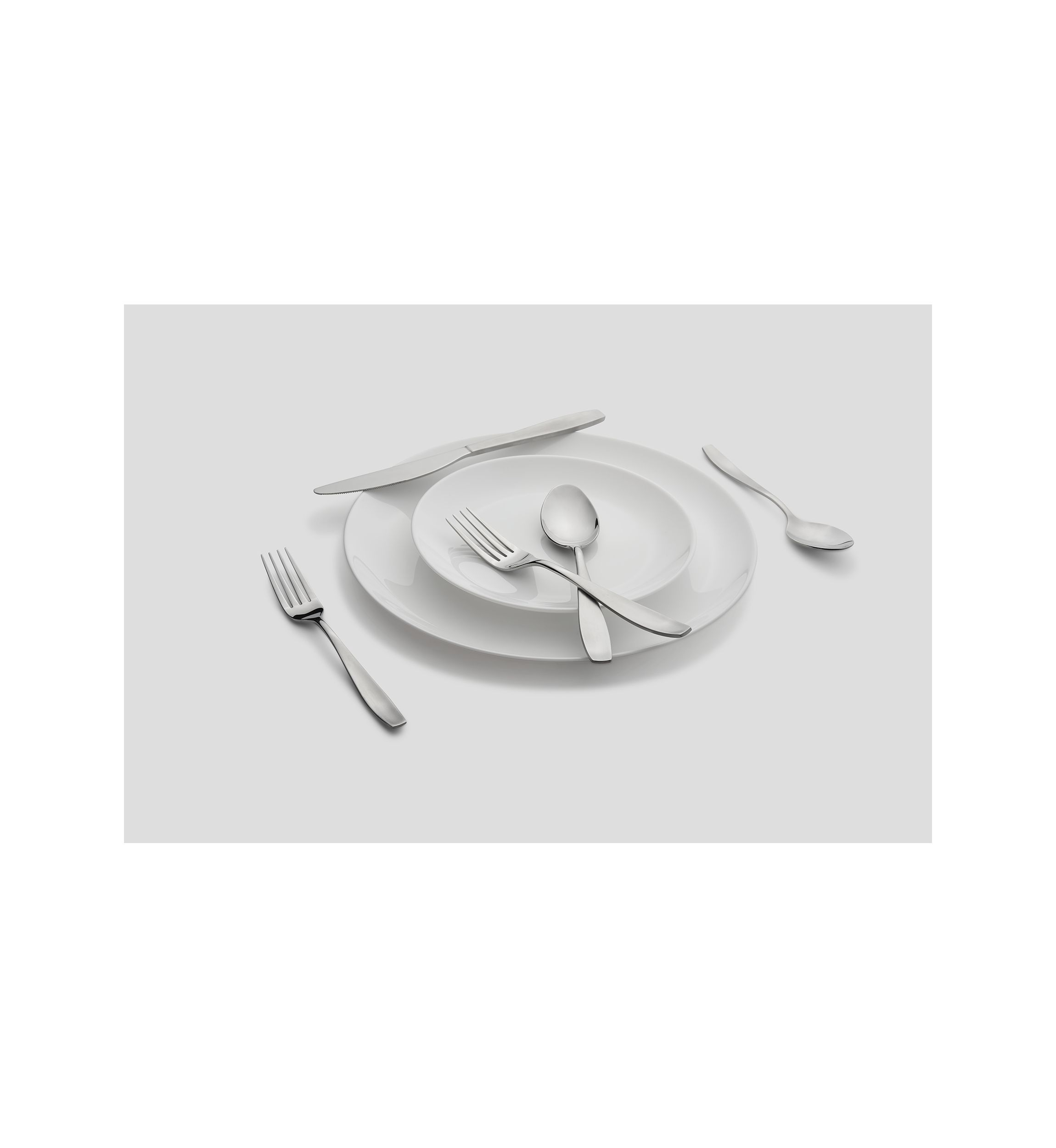 Tyrus Satin Mirror 20-Piece Flatware Set, Service for 4