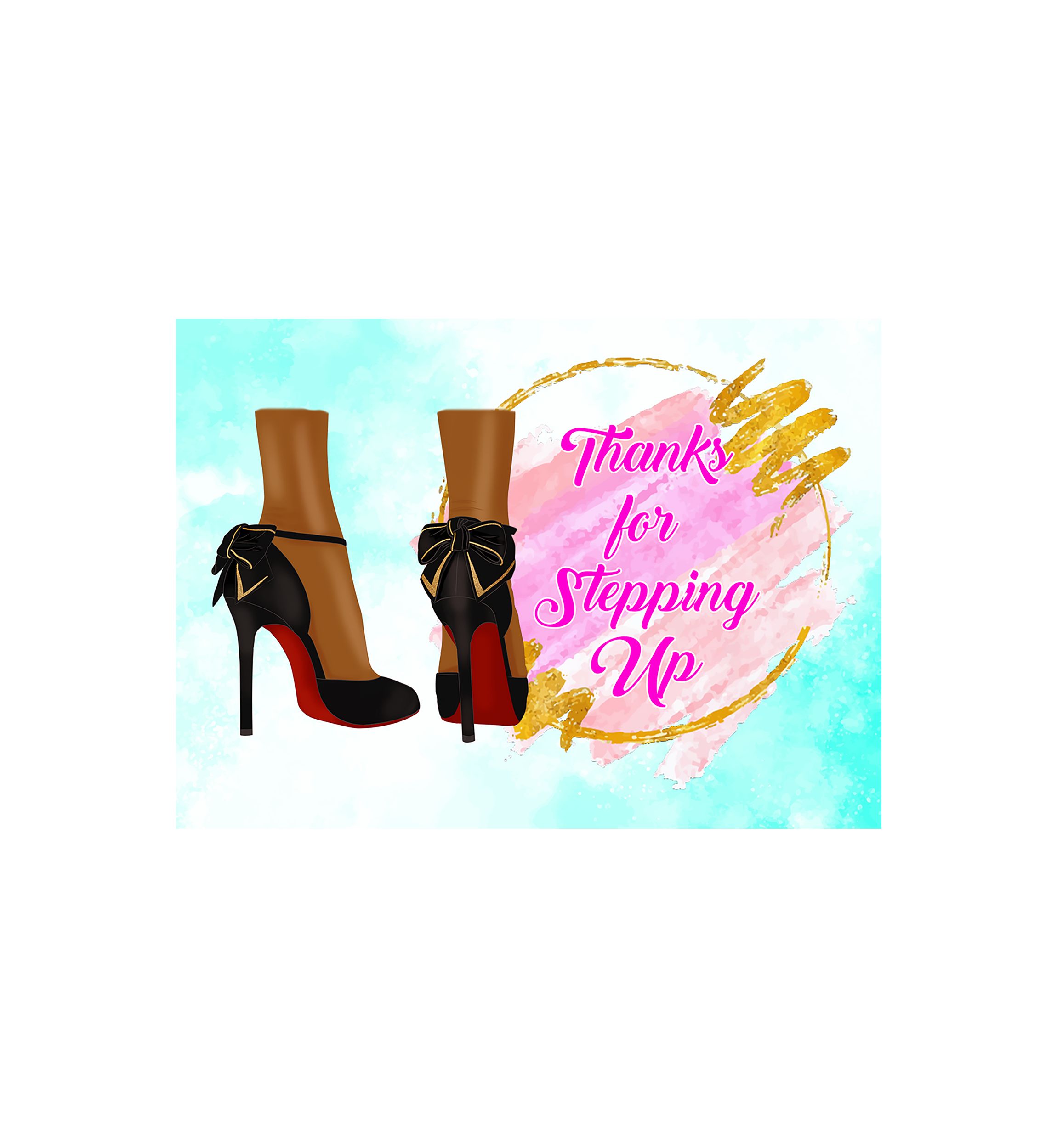 You Stepped Up Greeting Cards - 10 Pack