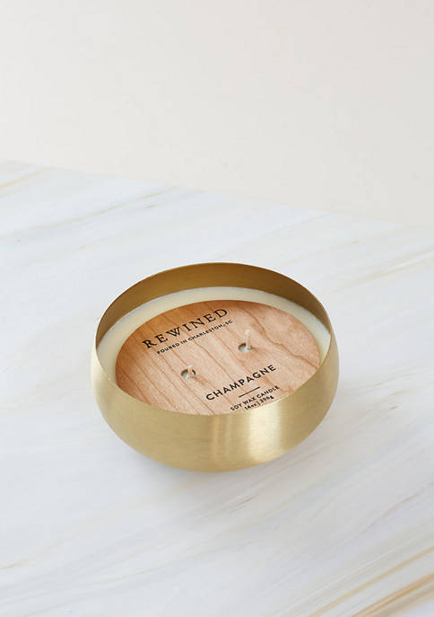 Champagne Small Gold Candle 