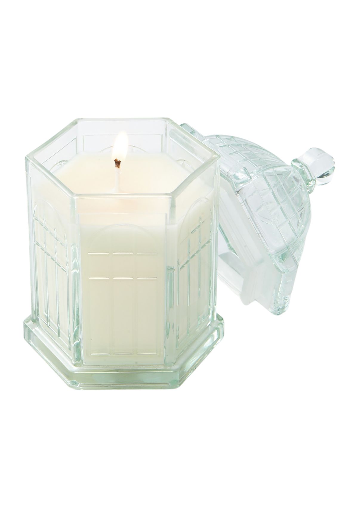Scented Candle with Glass Holder and Lid
