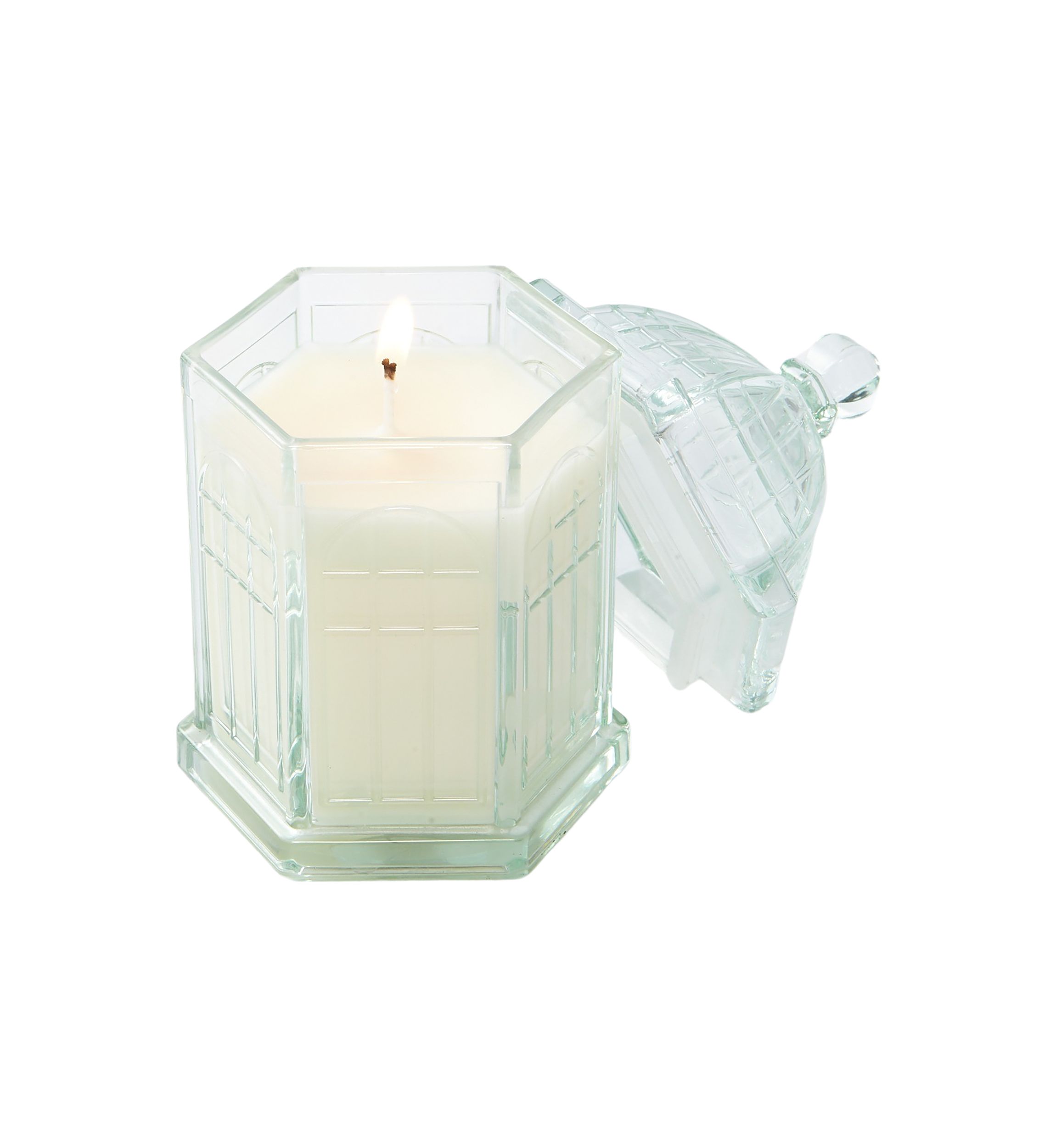Scented Candle with Glass Holder and Lid