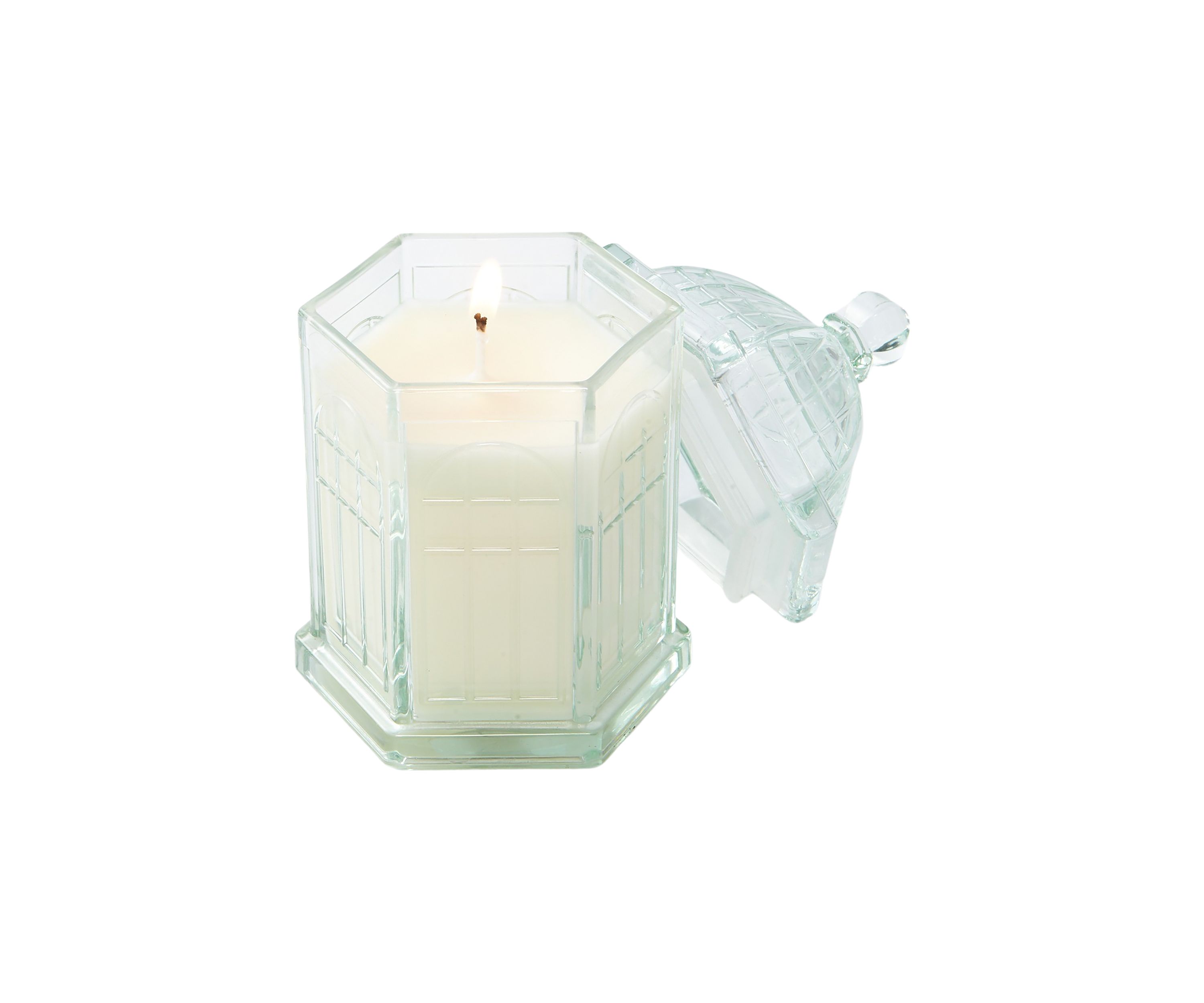 Scented Candle with Glass Holder and Lid