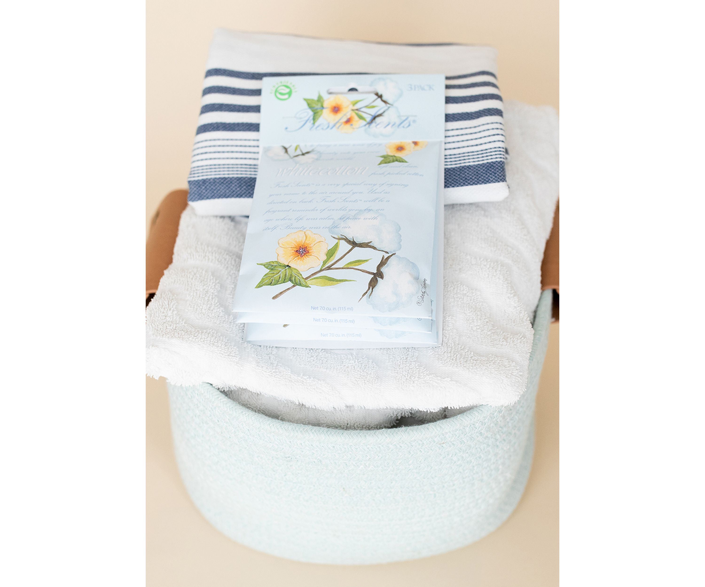 White Cotton Scented Sachet - 3 Pack