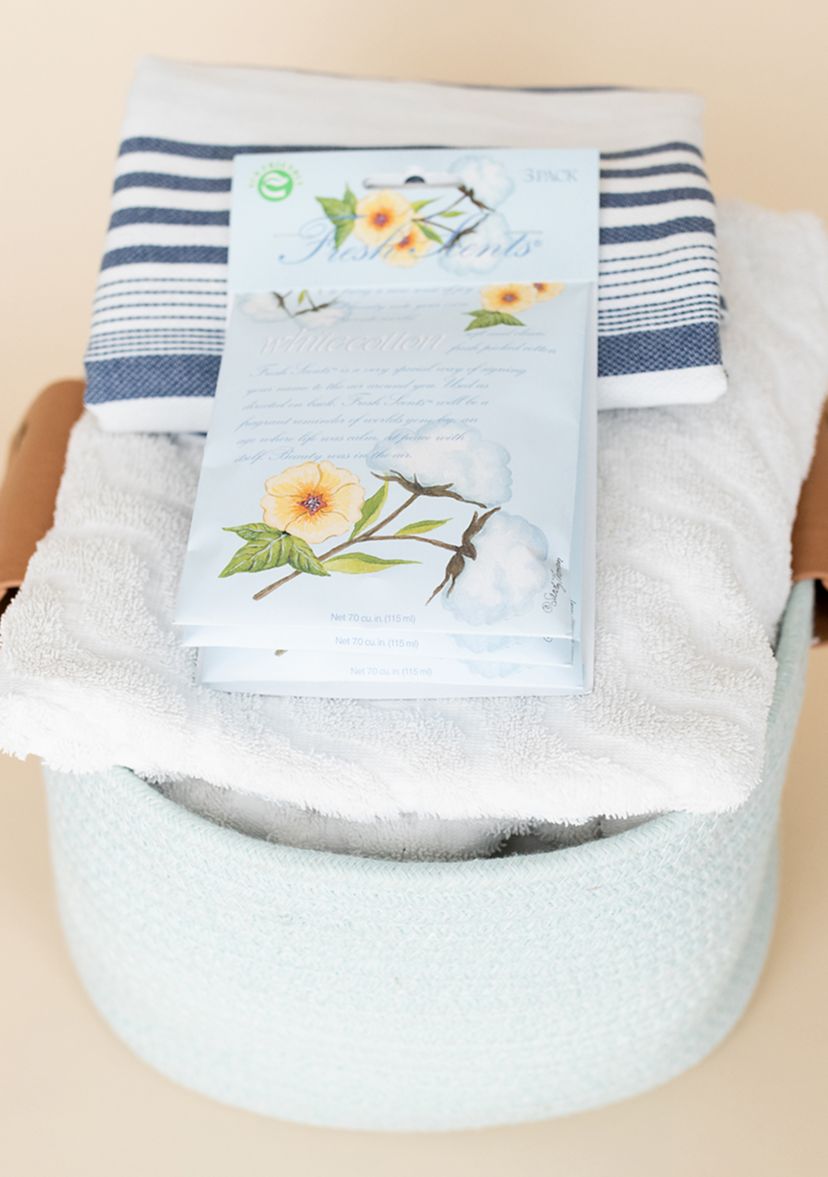 White Cotton Scented Sachet - 3 Pack
