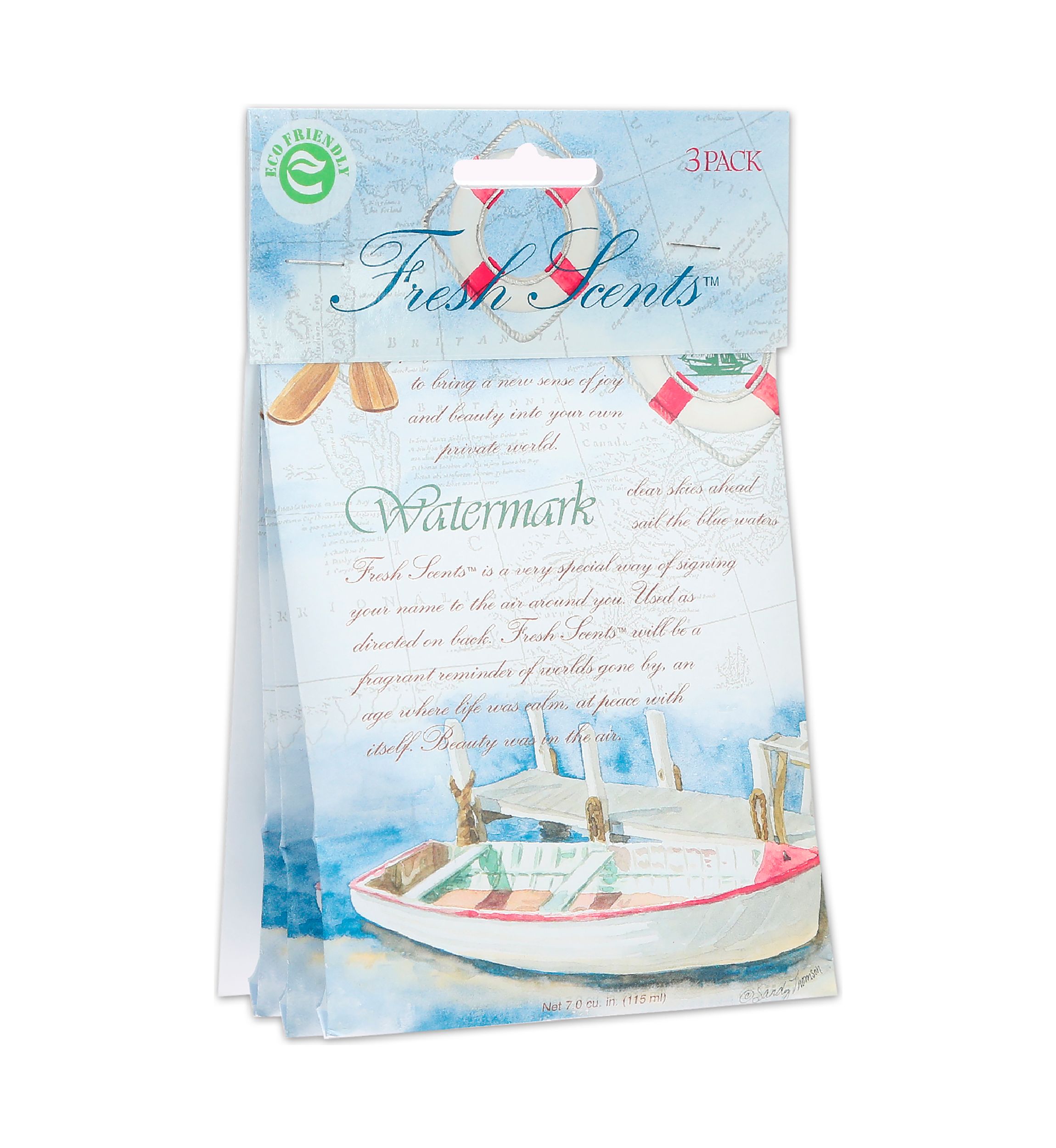 Watermark Scented Sachet 3-Pack