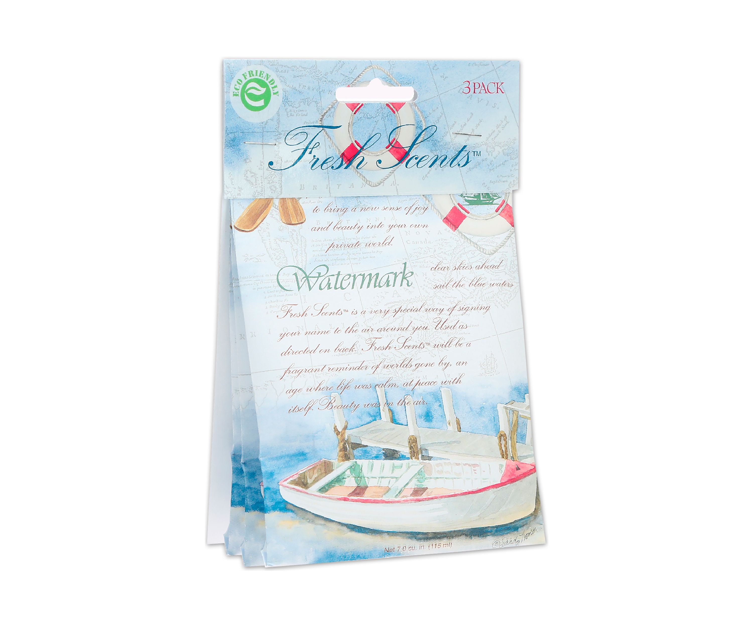 Watermark Scented Sachet 3-Pack