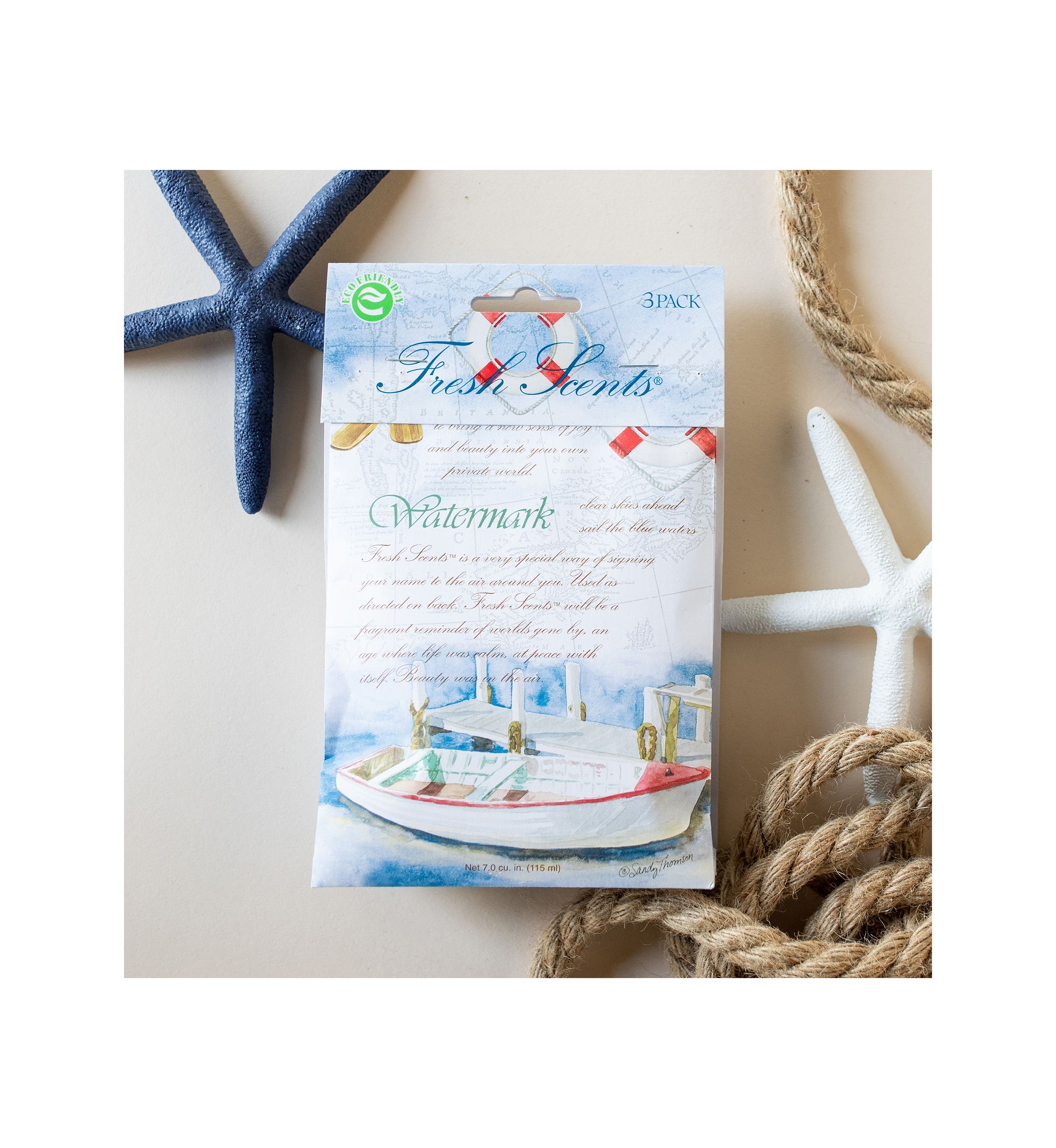 Watermark Scented Sachet 3-Pack
