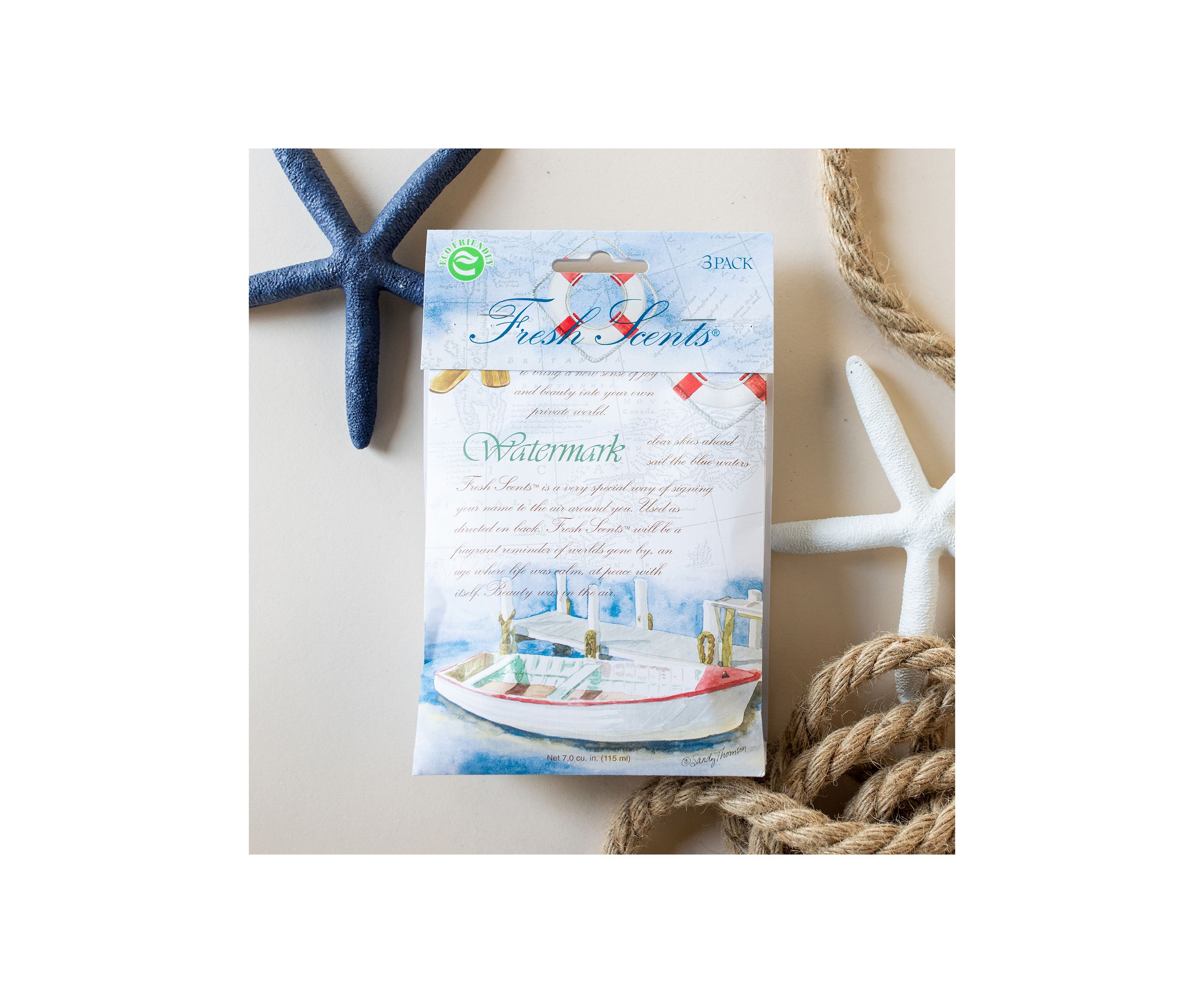 Watermark Scented Sachet 3-Pack