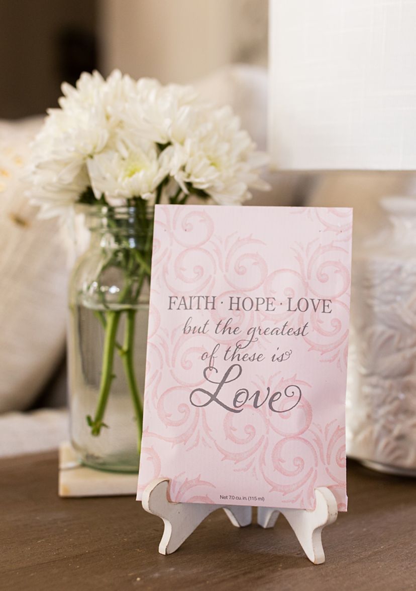 Faith, Hope, Love Scented Sachet - 3 Pack