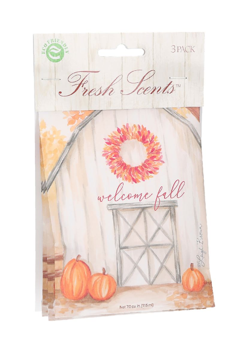 Welcome Fall 3 Pack Scented Sachet