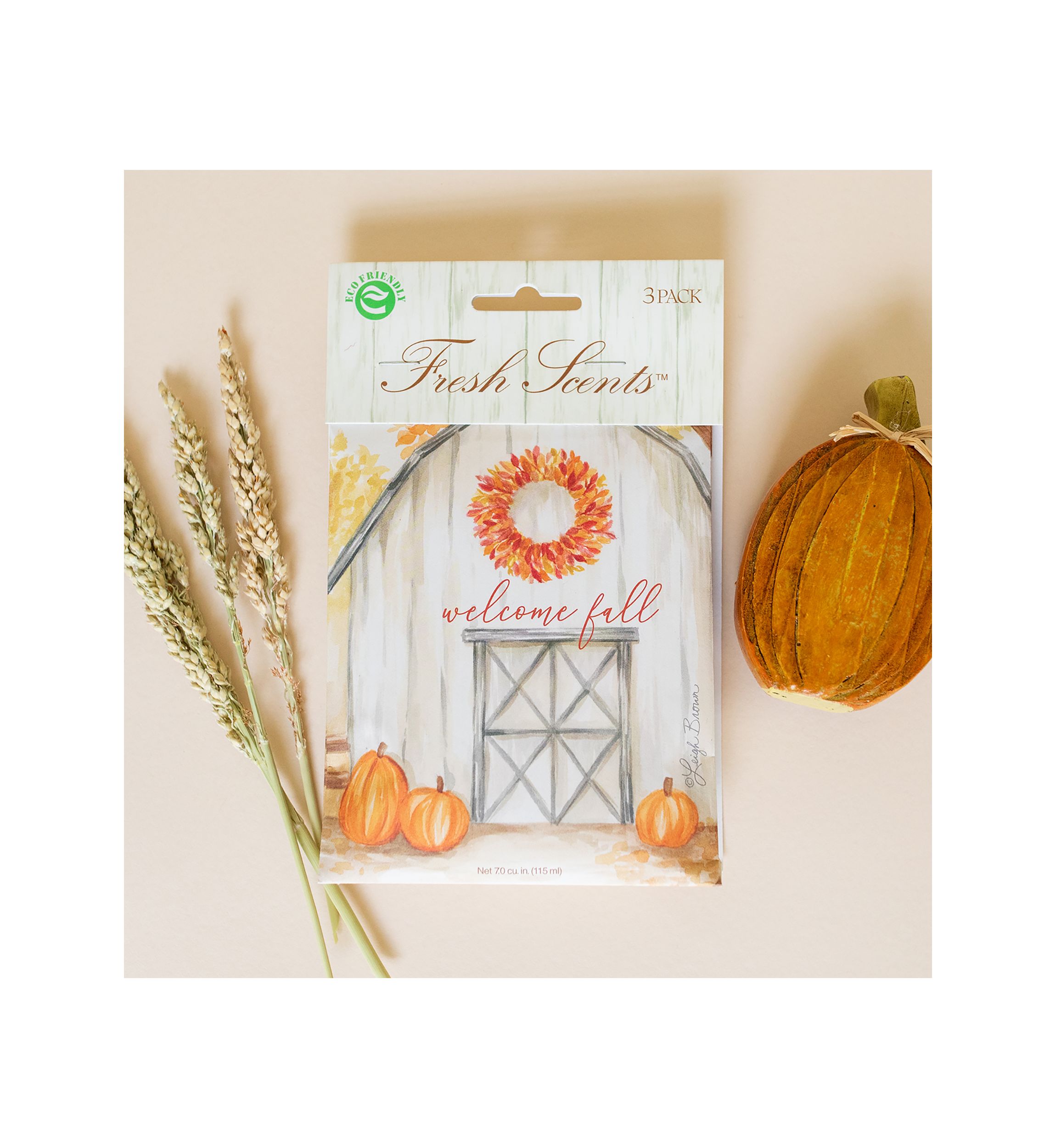 Welcome Fall 3 Pack Scented Sachet