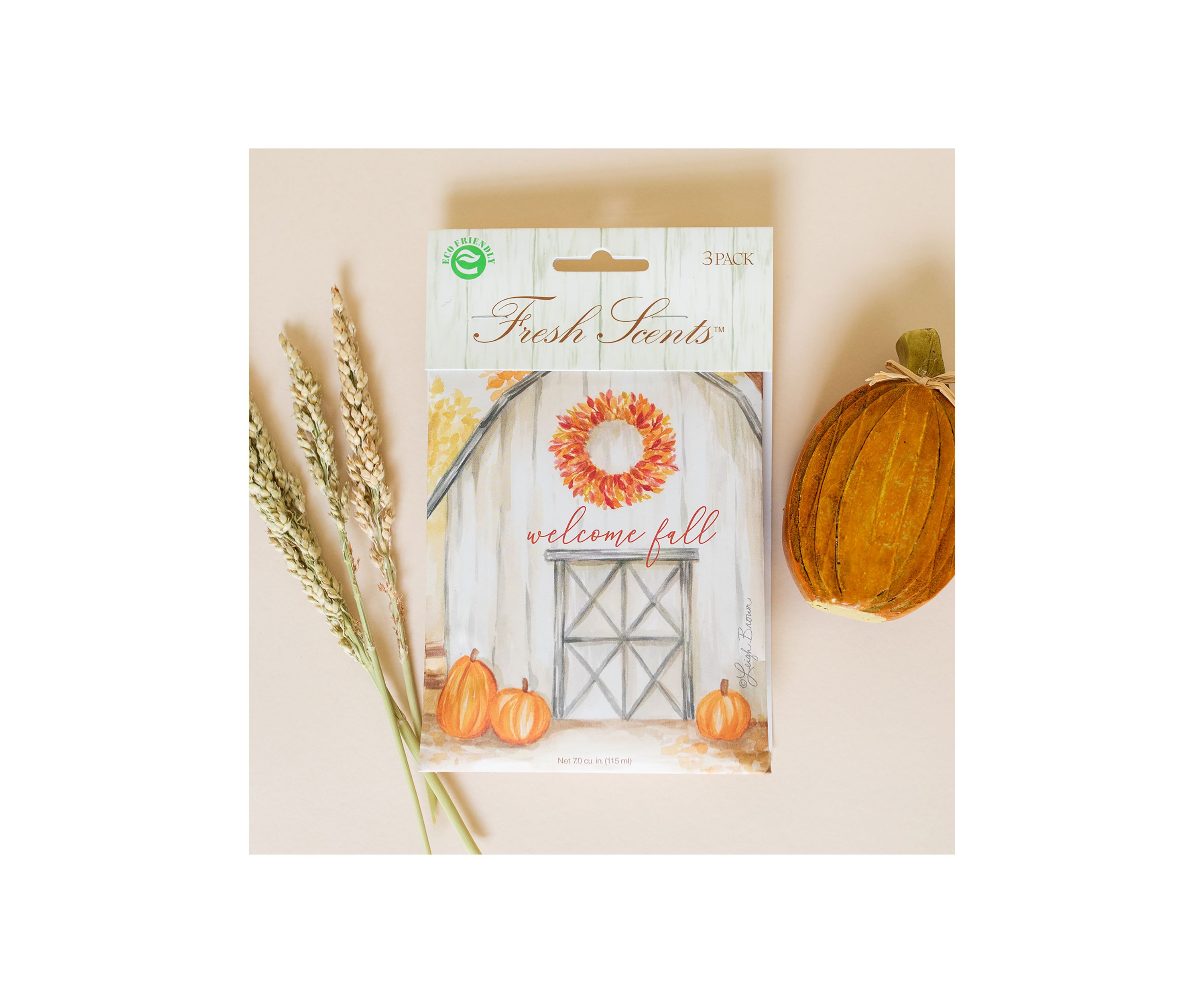 Welcome Fall 3 Pack Scented Sachet