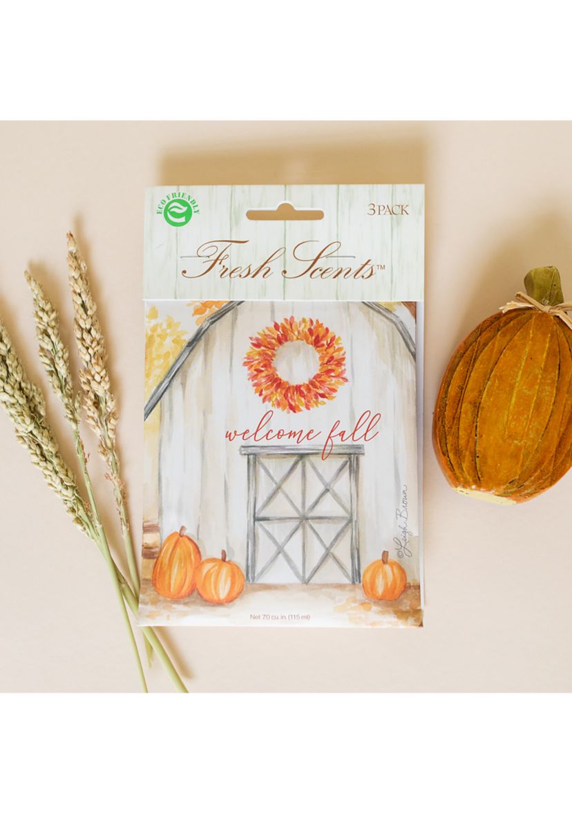Welcome Fall 3 Pack Scented Sachet